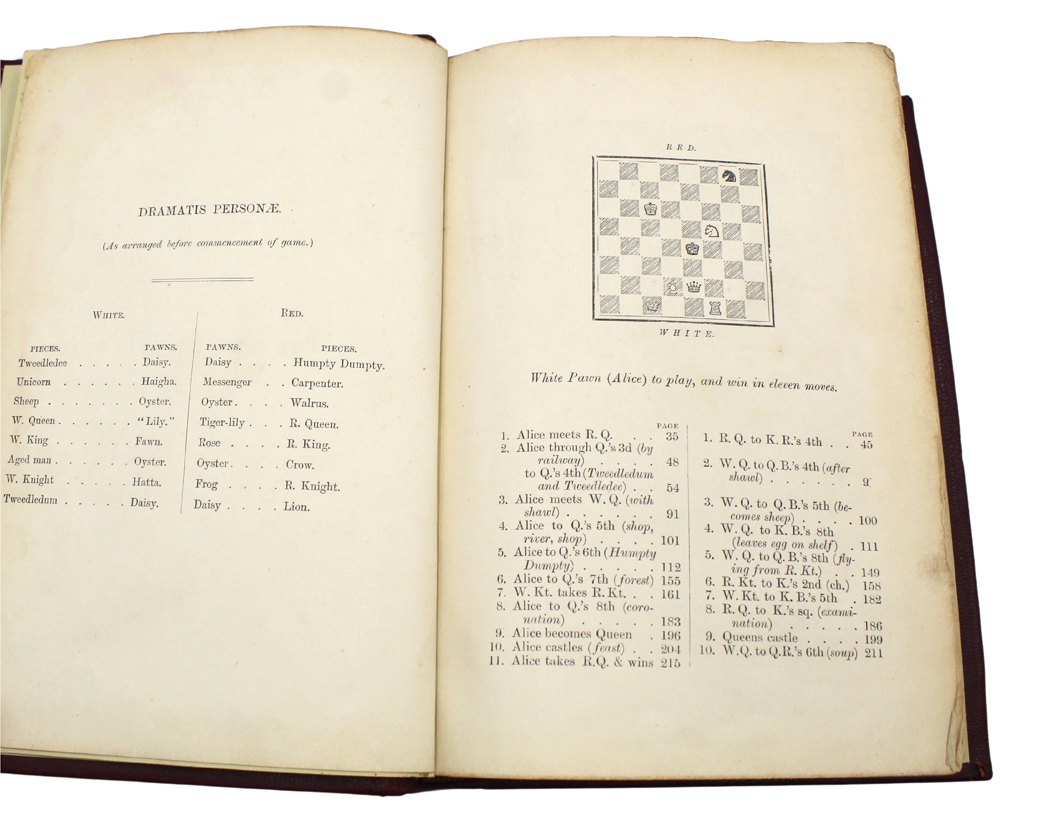 Through the Looking - Glass and What Alice Found There by Lewis Carroll, First UK Edition, 1872 - The Great Republic