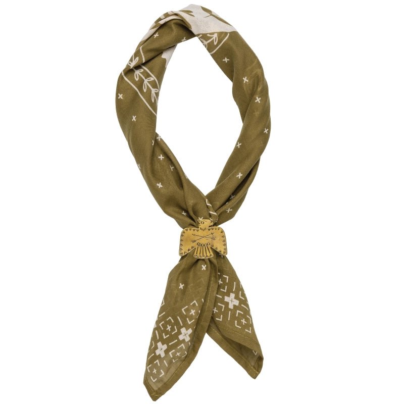 Thunderbird Brass Bandana Slide - The Great Republic