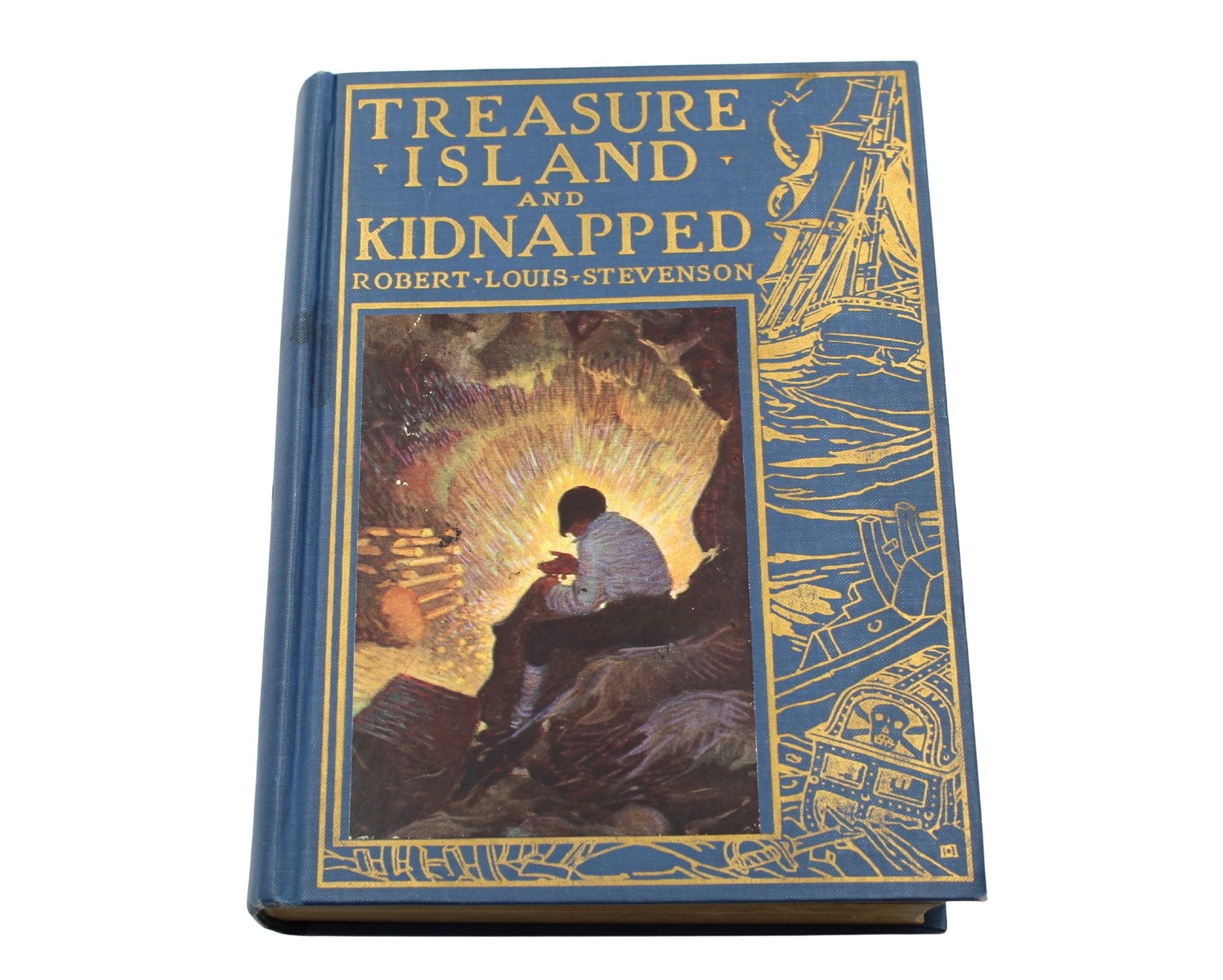 Treasure Island [and] Kidnapped, by Robert Louis Stevenson, Illustrated by Frank Godwin, 1924, 1925 - The Great Republic