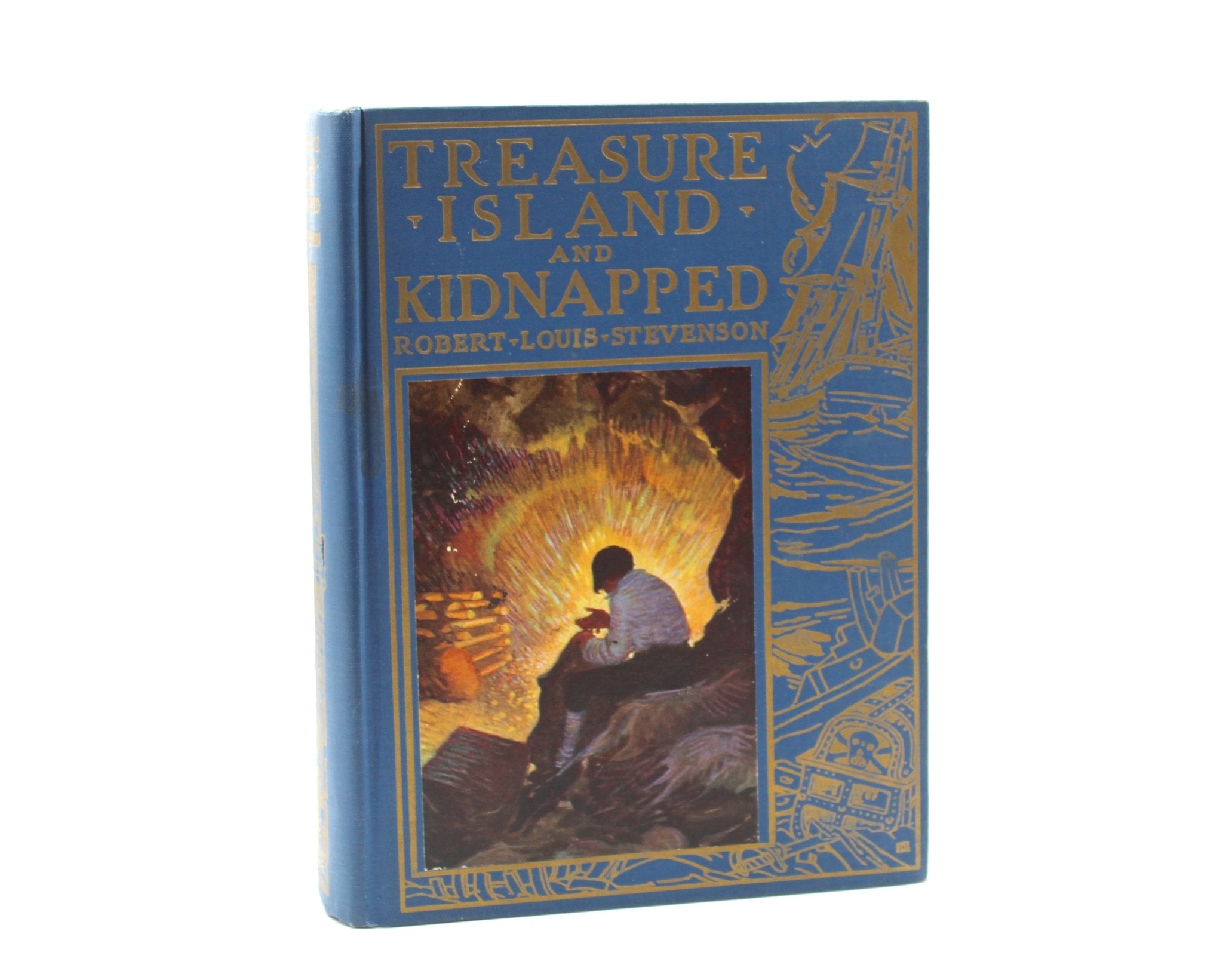 Treasure Island [and] Kidnapped, by Robert Louis Stevenson, Illustrated by Frank Godwin, 1924, 1925 - The Great Republic
