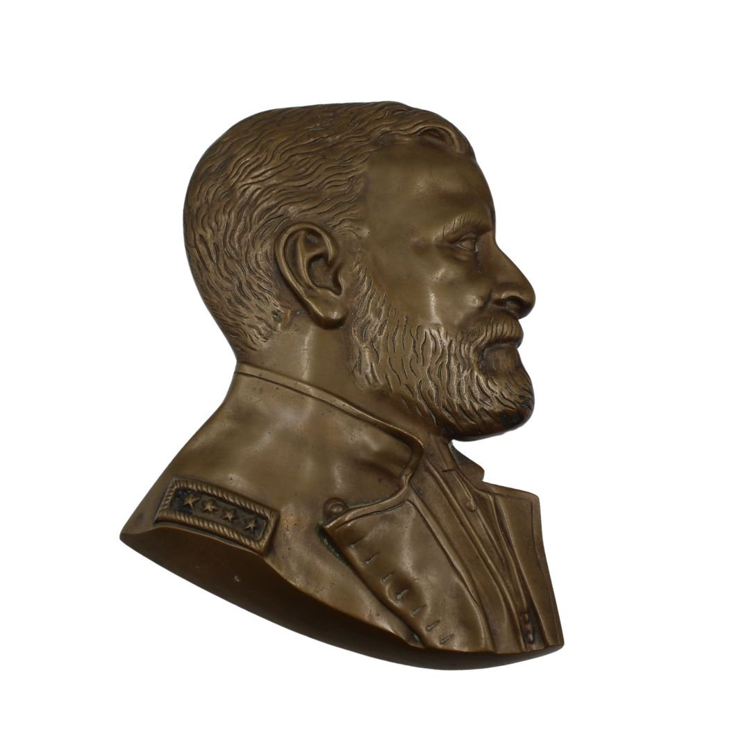 Ulysses S. Grant Bronze Portrait Wall Plaque - The Great Republic