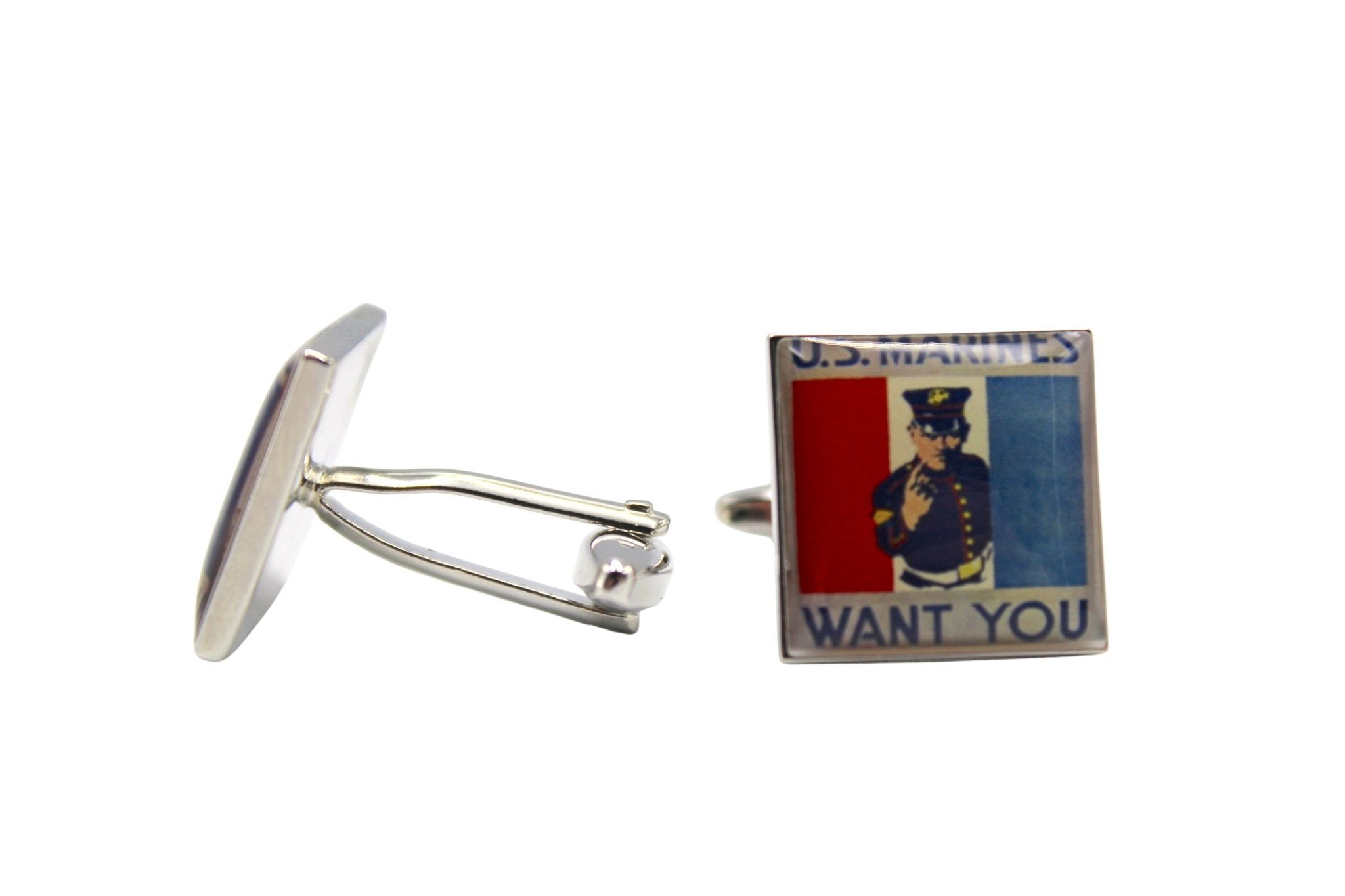 U.S. Marines Poster Cufflinks - The Great Republic