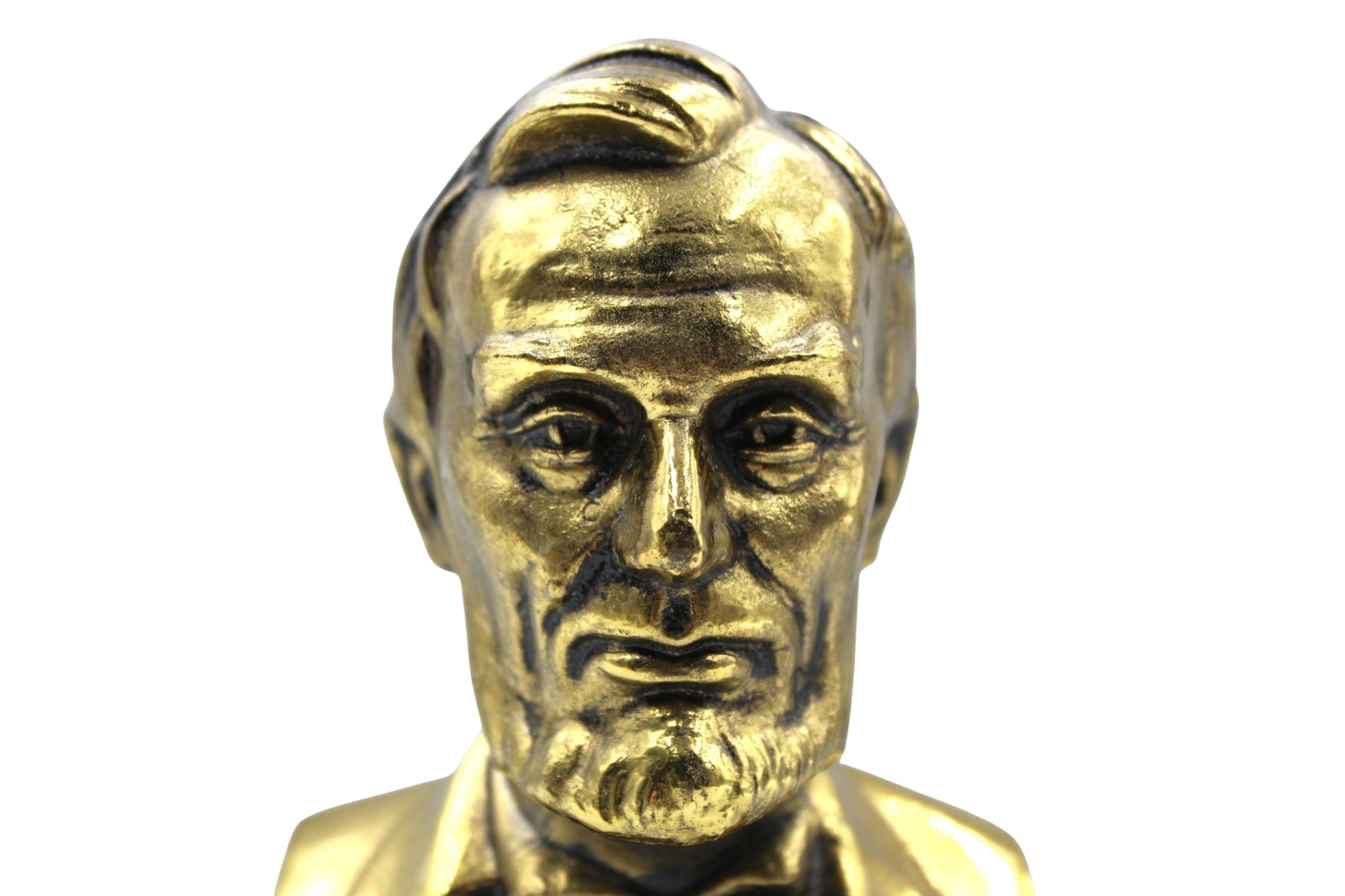 Vintage Abraham Lincoln Bust Bookends - The Great Republic