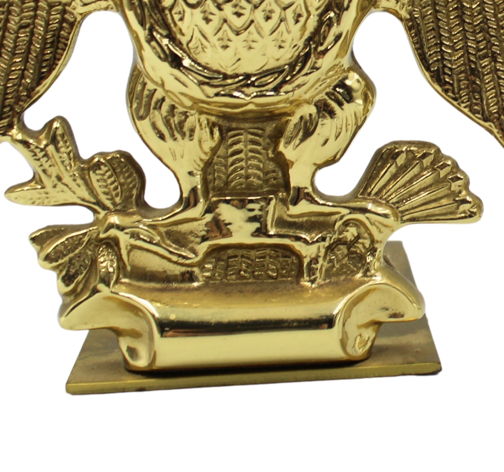 Vintage American Eagle Bookends by Baldwin Brass - The Great Republic