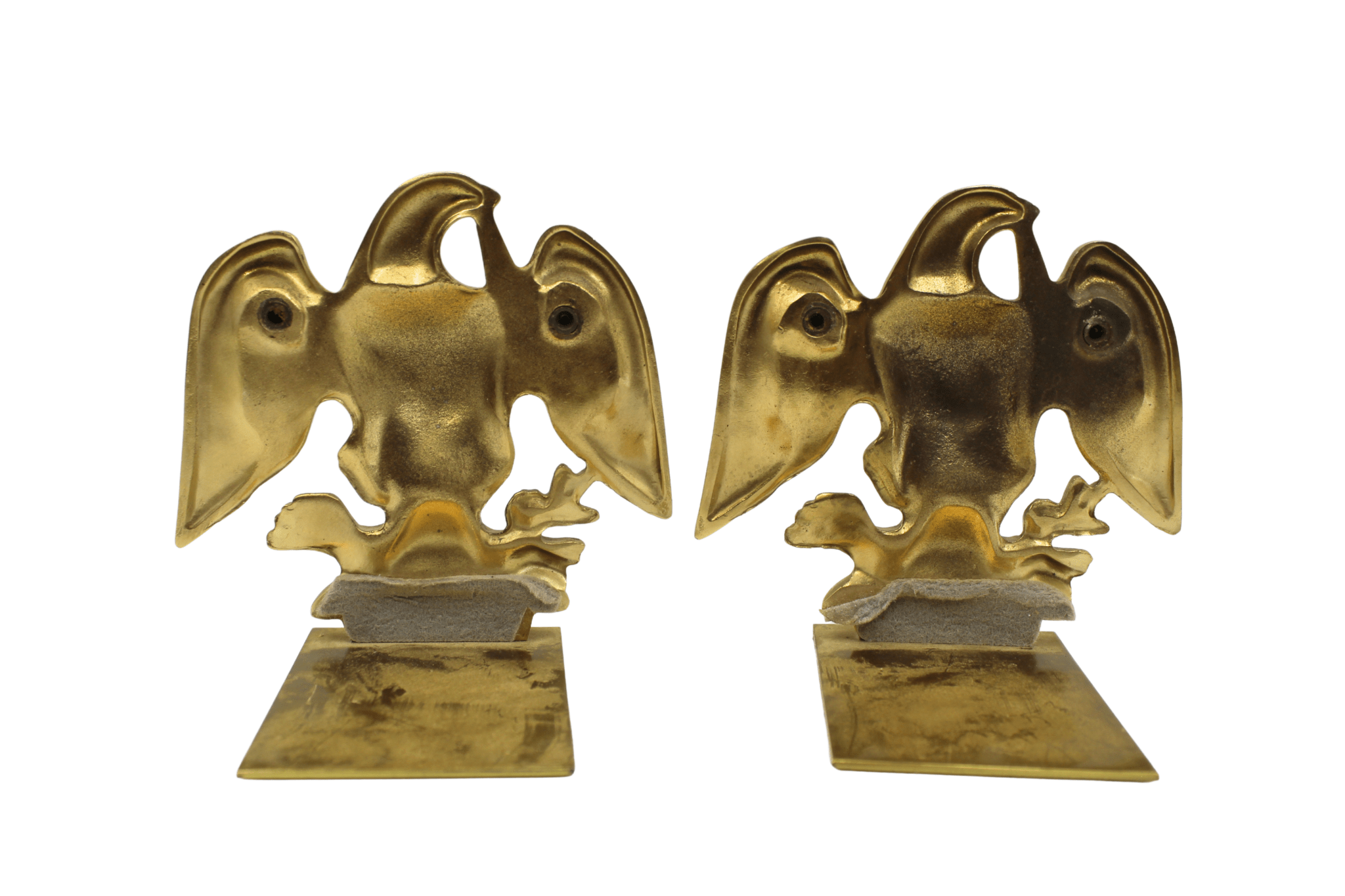 Vintage American Eagle Bookends by Baldwin Brass - The Great Republic