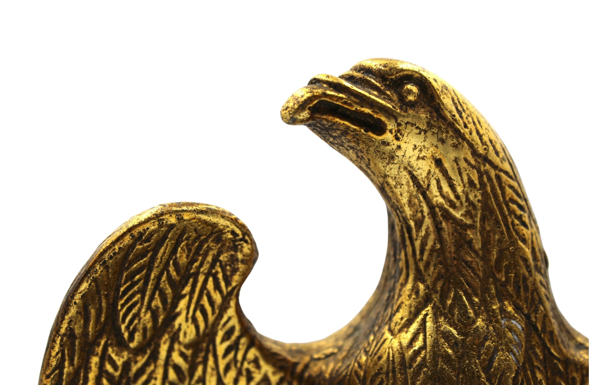 Vintage Borghese Eagle Bookends with Black Base - The Great Republic