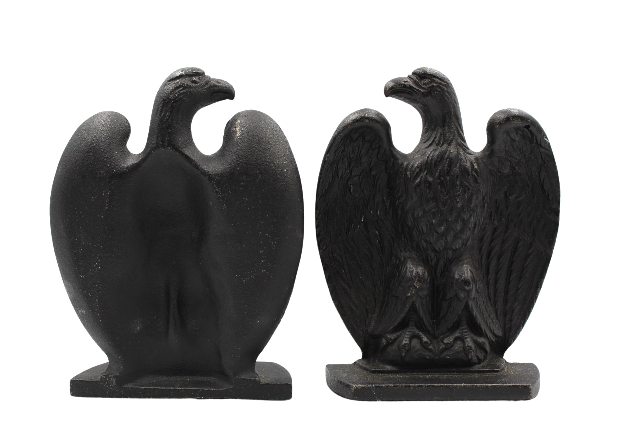 Vintage Cast Iron Eagle Bookends - The Great Republic