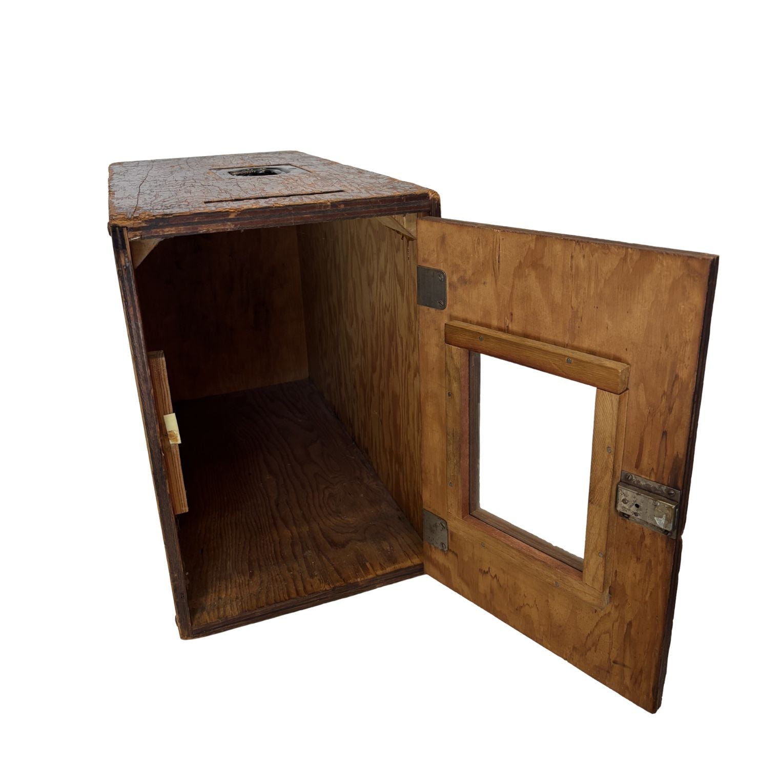 Vintage Chicago Wooden Ballot Box, circa 1920s - The Great Republic