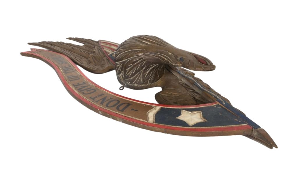 Vintage "Don't Give Up The Ship" Bellamy Style Eagle - The Great Republic