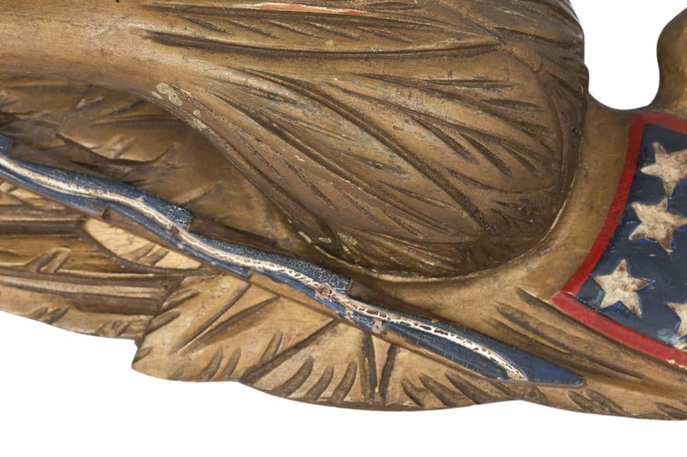Vintage "Don't Give Up The Ship" Bellamy Style Eagle - The Great Republic
