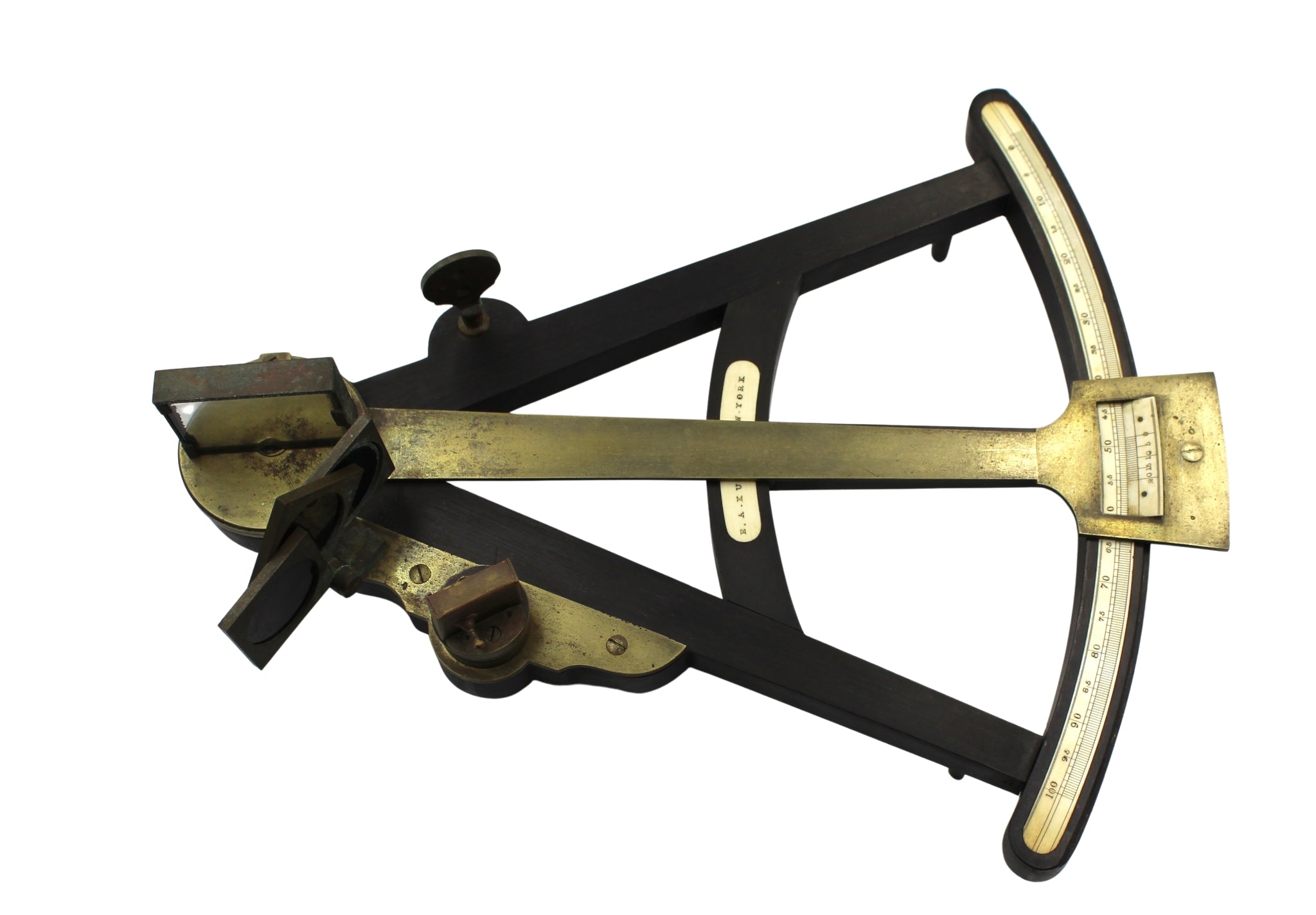 Vintage E. A. Kutz Cased Sextant, 19th Century - The Great Republic