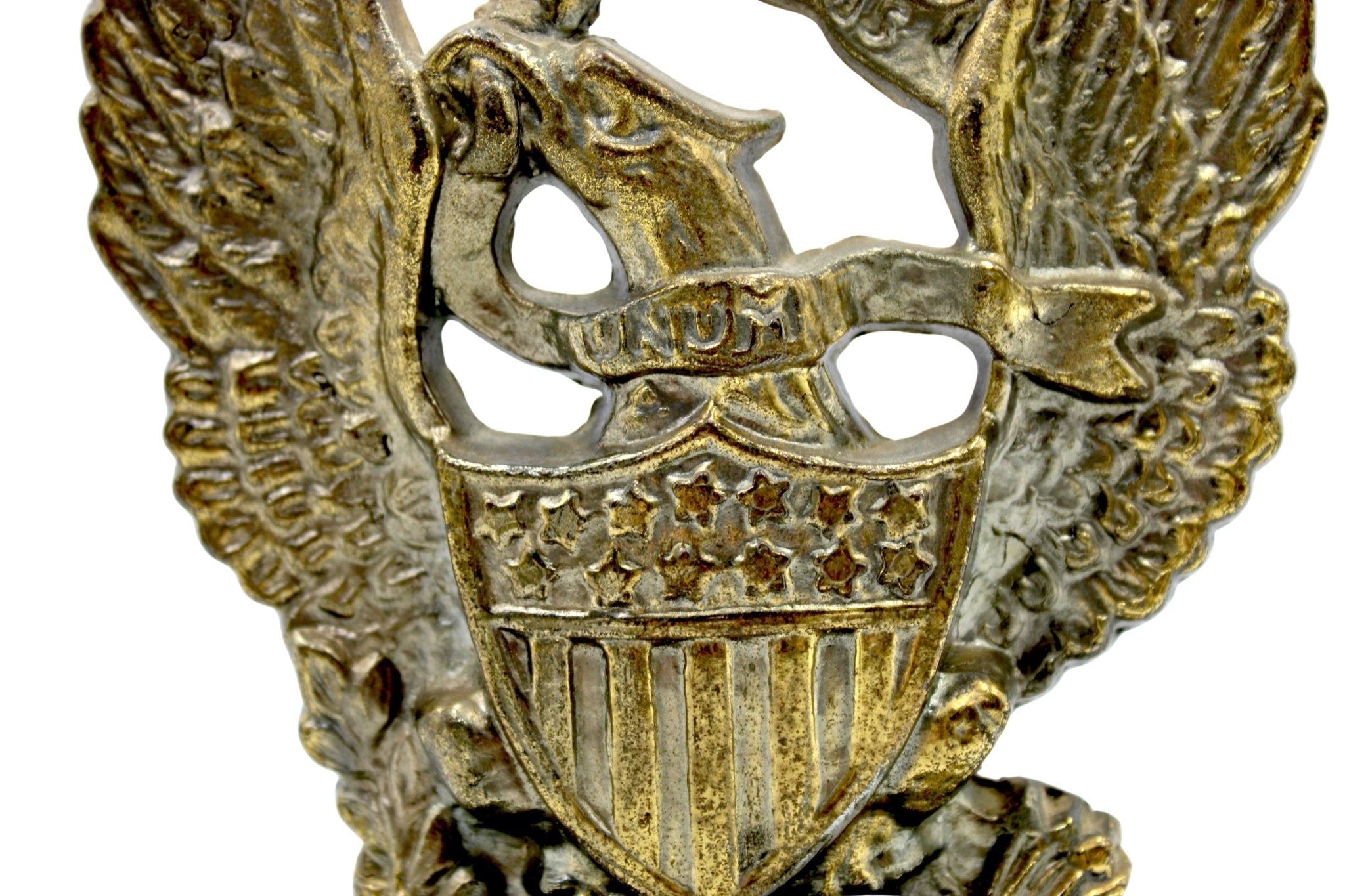 Vintage "E. Pluribus Unum" Eagle Bookends - The Great Republic