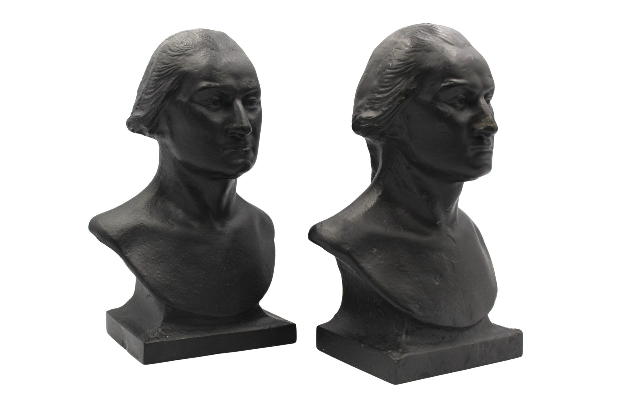 Vintage George Washington Bust Bookends - The Great Republic