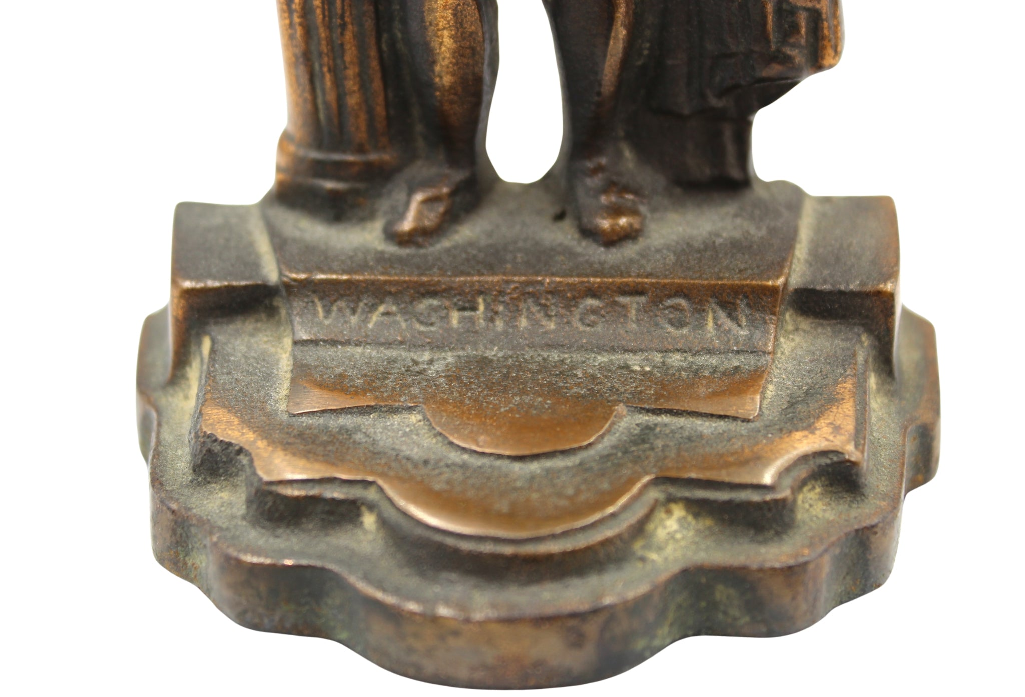 Vintage George Washington Standing Bookends - The Great Republic