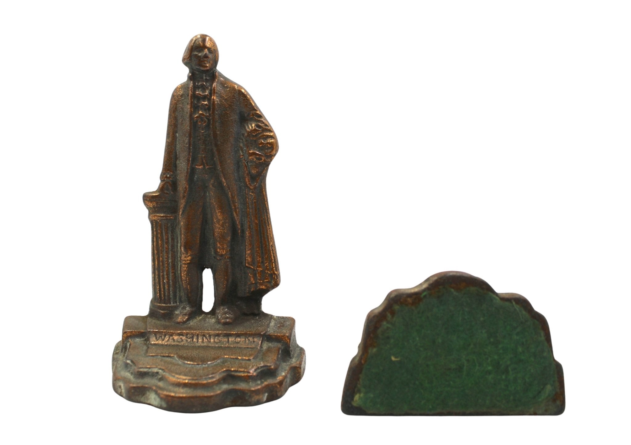 Vintage George Washington Standing Bookends - The Great Republic