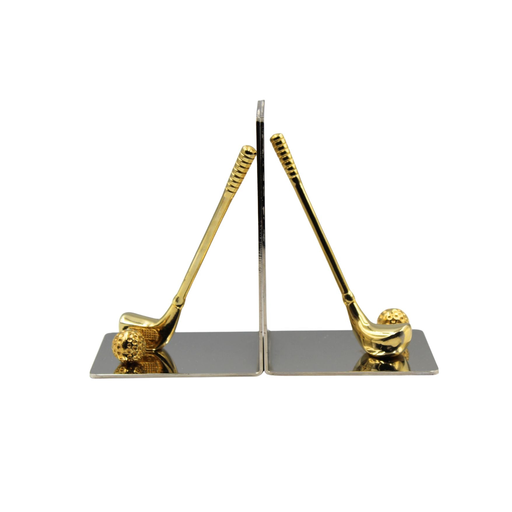 Vintage Golf Club Bookends - The Great Republic