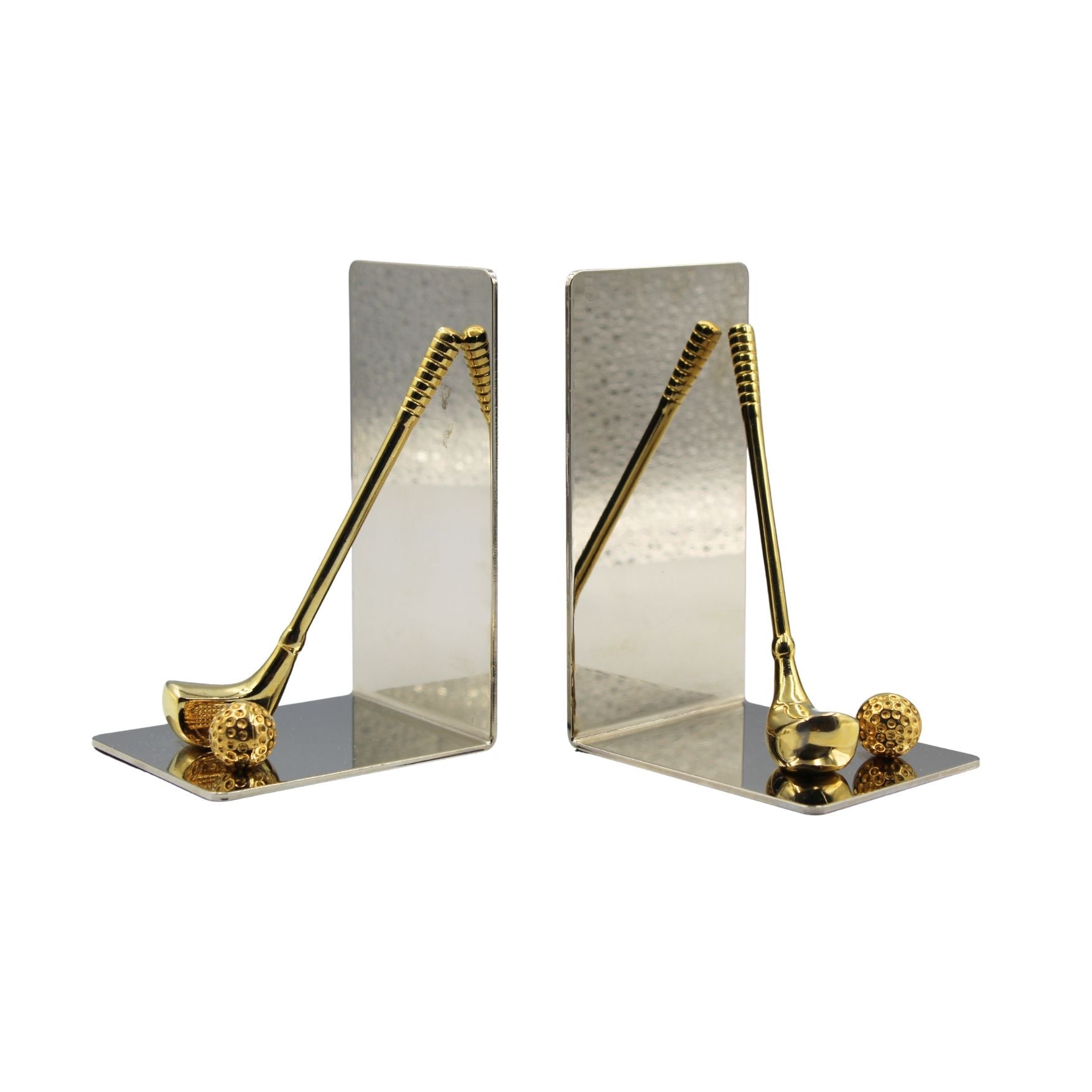 Vintage Golf Club Bookends - The Great Republic