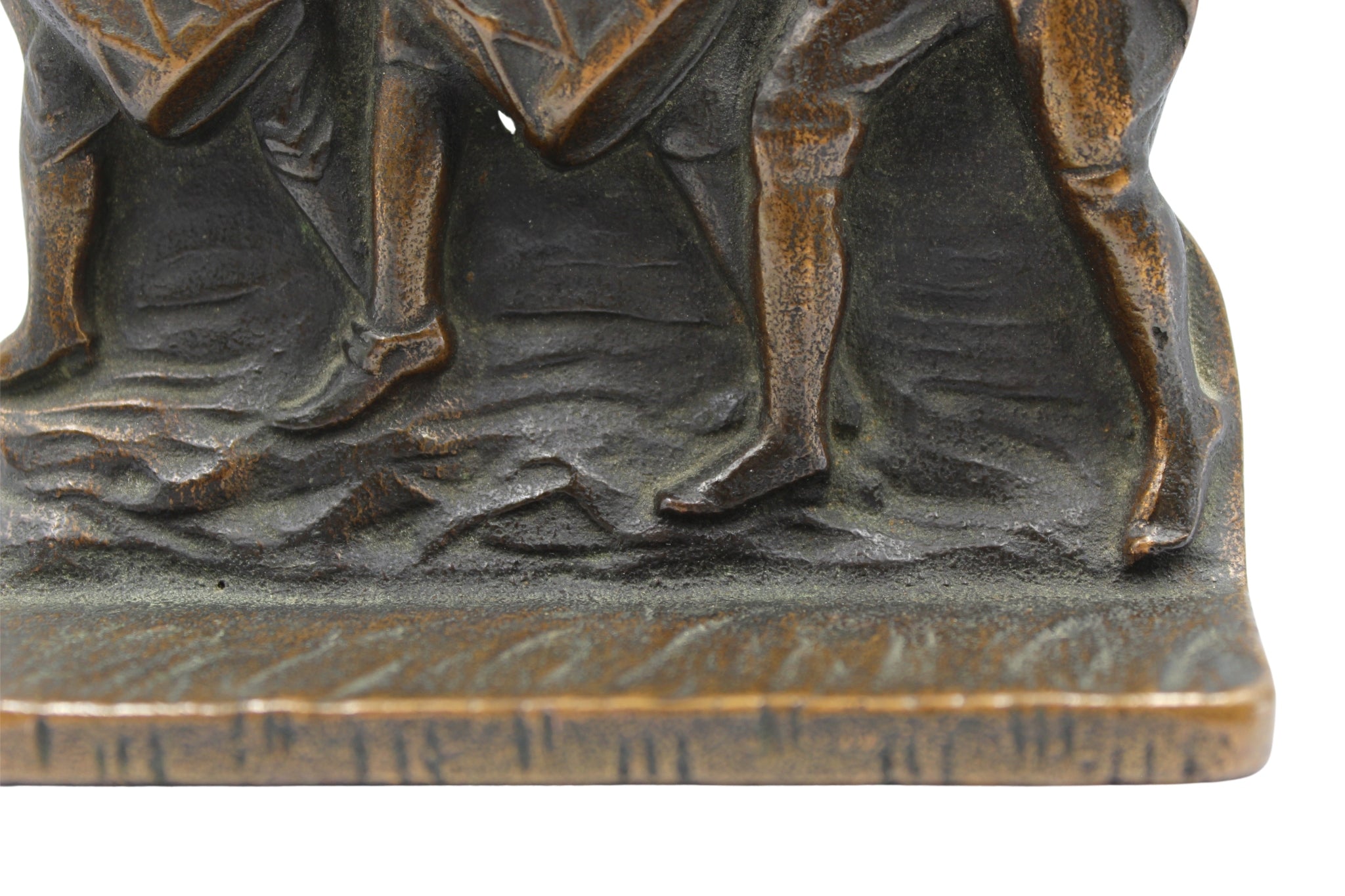 Vintage "Spirit of '76" Bookends by Verona, circa 1925 - The Great Republic
