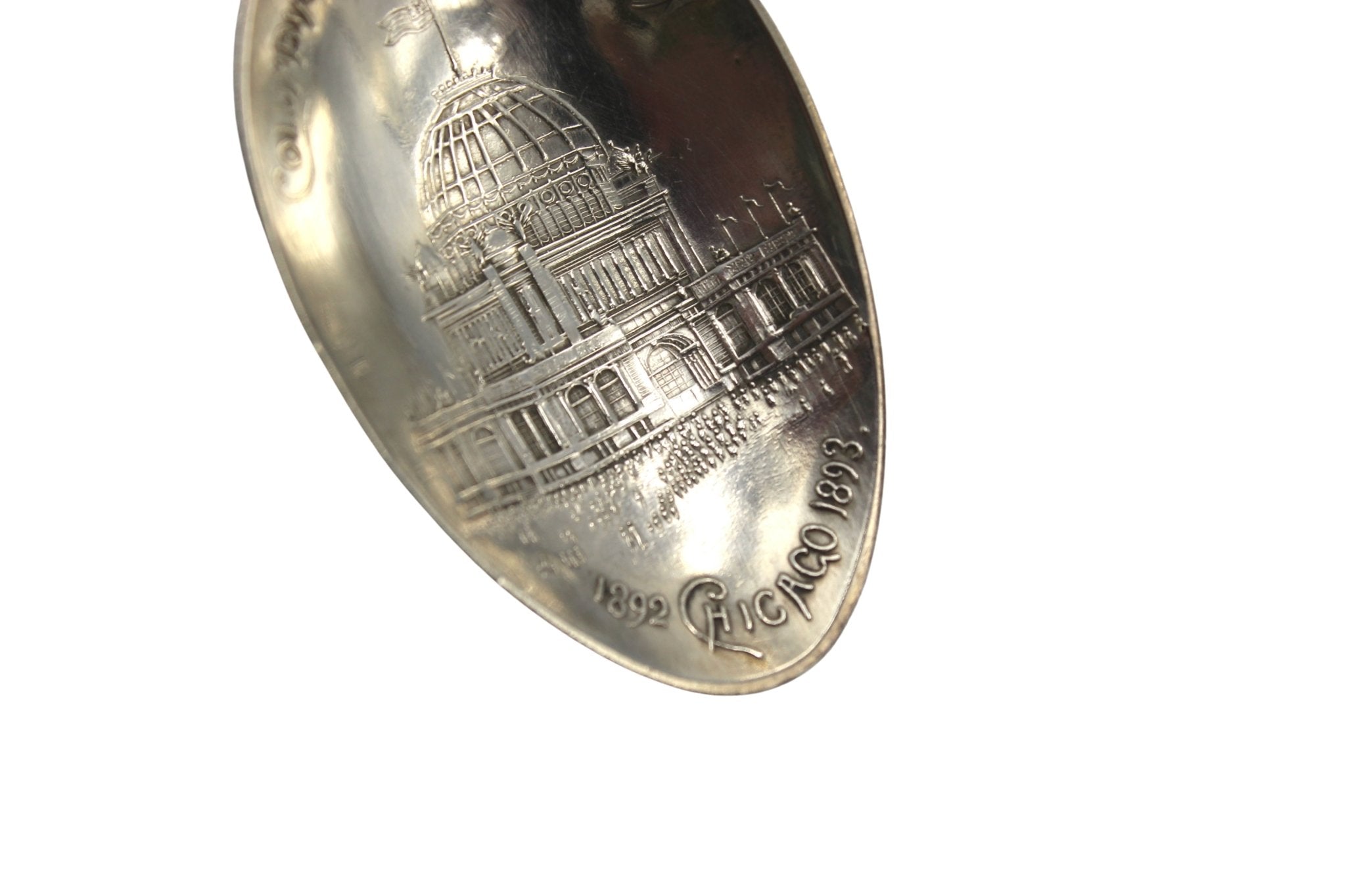 Vintage Sterling Silver 1893 Chicago Columbian Exposition Souvenir Spoon - The Great Republic
