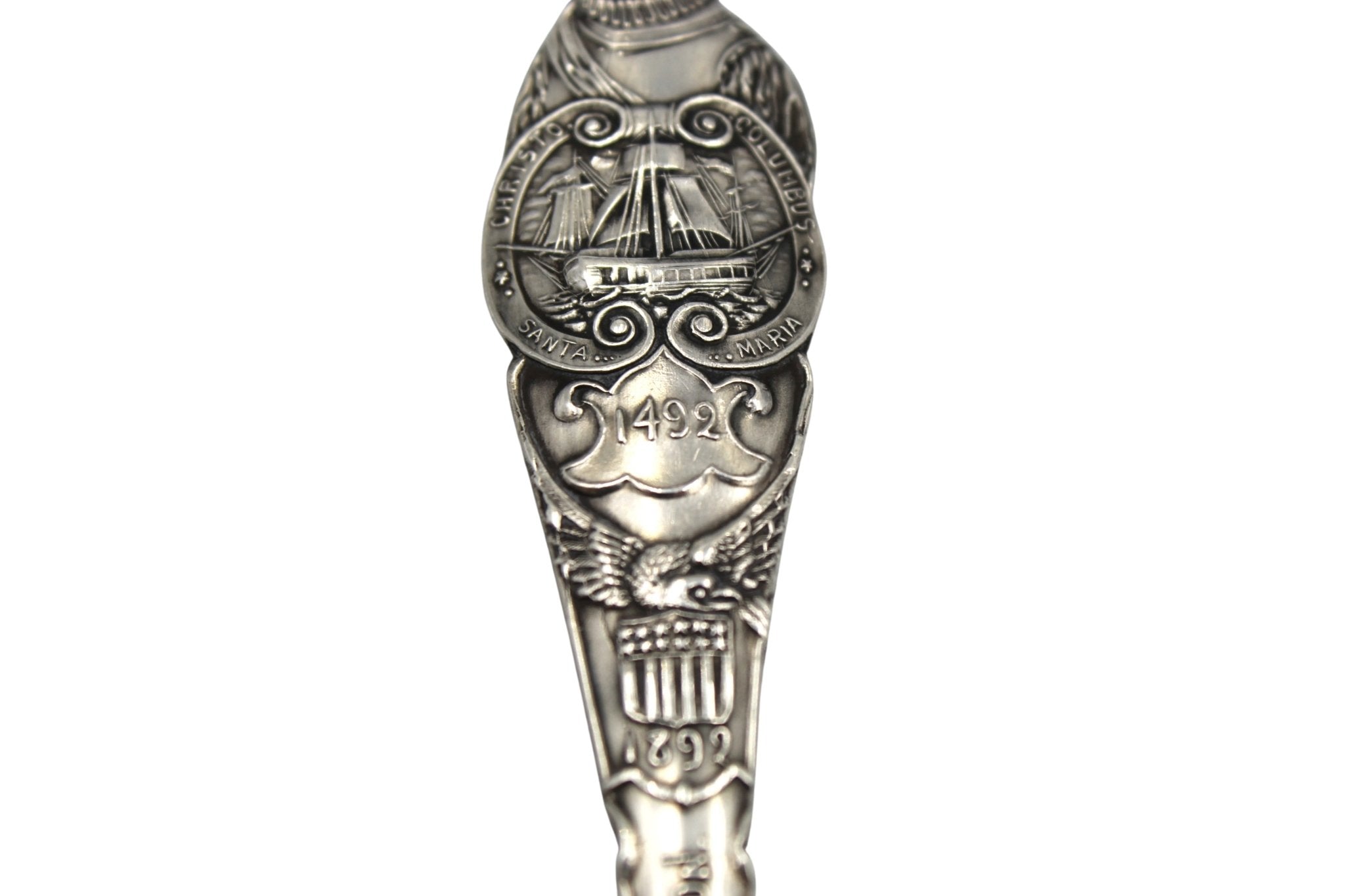 Vintage Sterling Silver 1893 Chicago Columbian Exposition Souvenir Spoon - The Great Republic