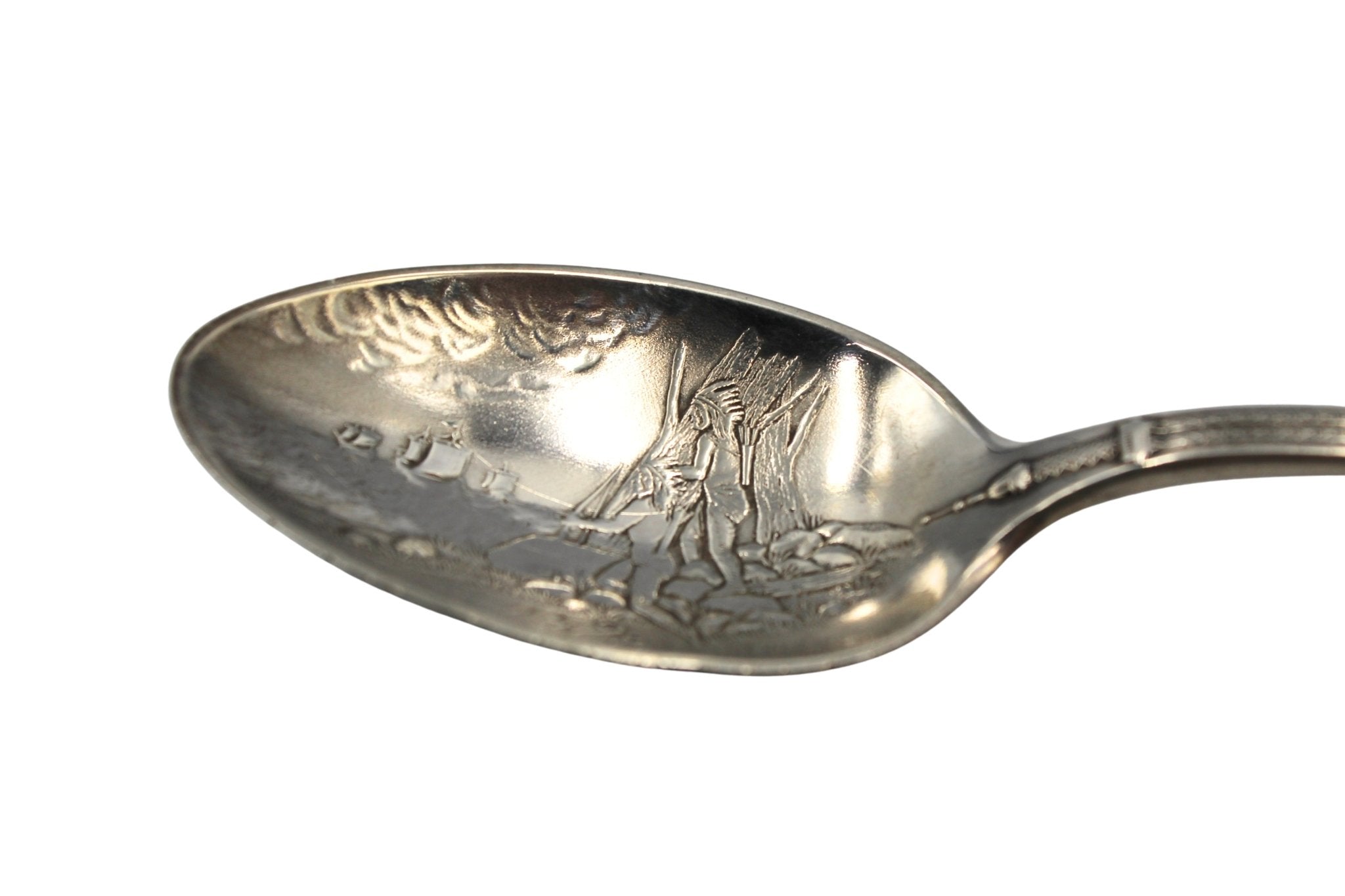 Vintage Sterling Silver 1893 "World's City Fair" Souvenir Spoon by Relly, Curtis & Co. - The Great Republic