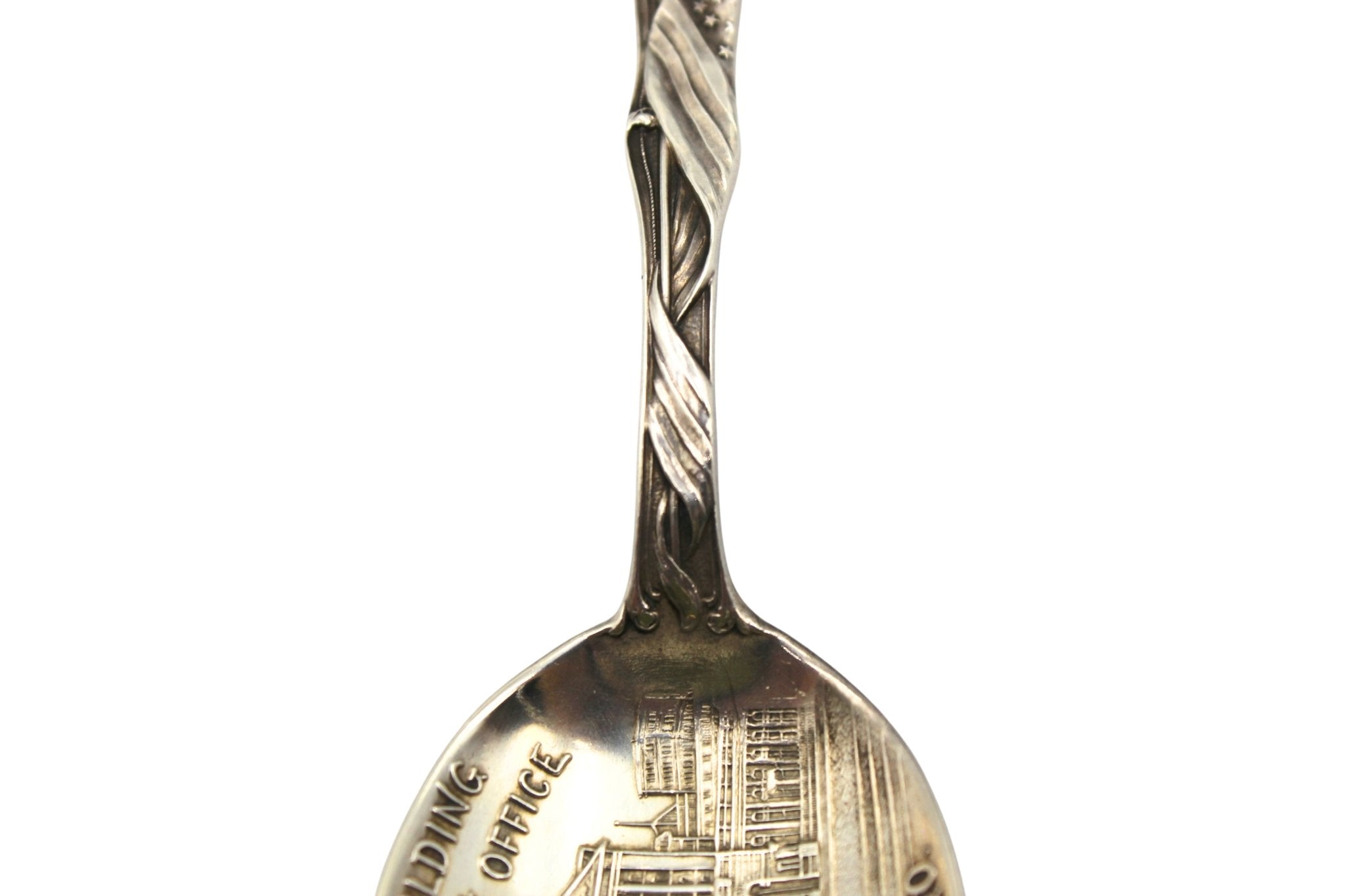 Vintage Sterling Silver "The Republic" Chicago Souvenir Spoon - The Great Republic