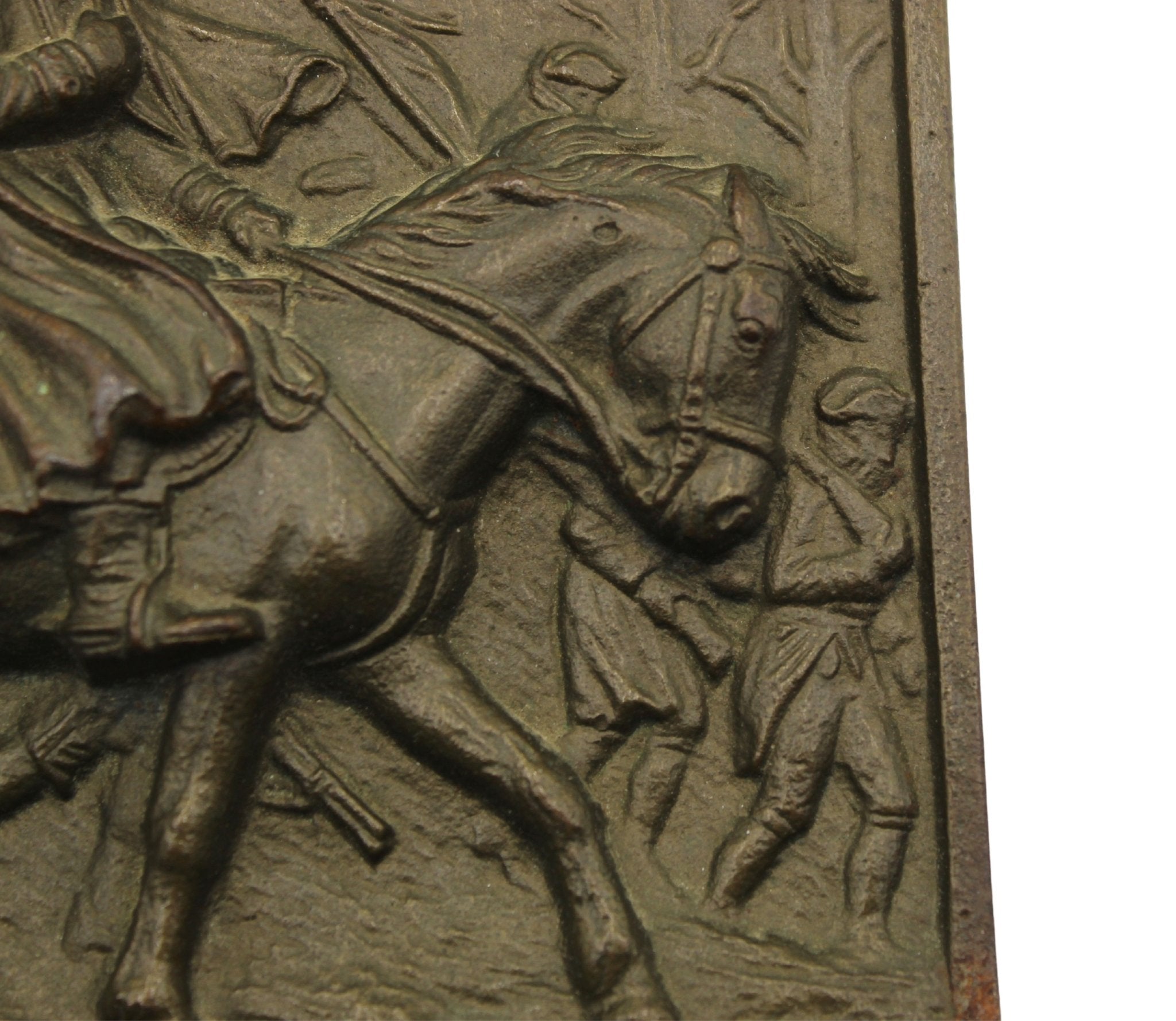 Vintage Washington at Valley Forge Bookends by Hubley, Circa 1925 - The Great Republic