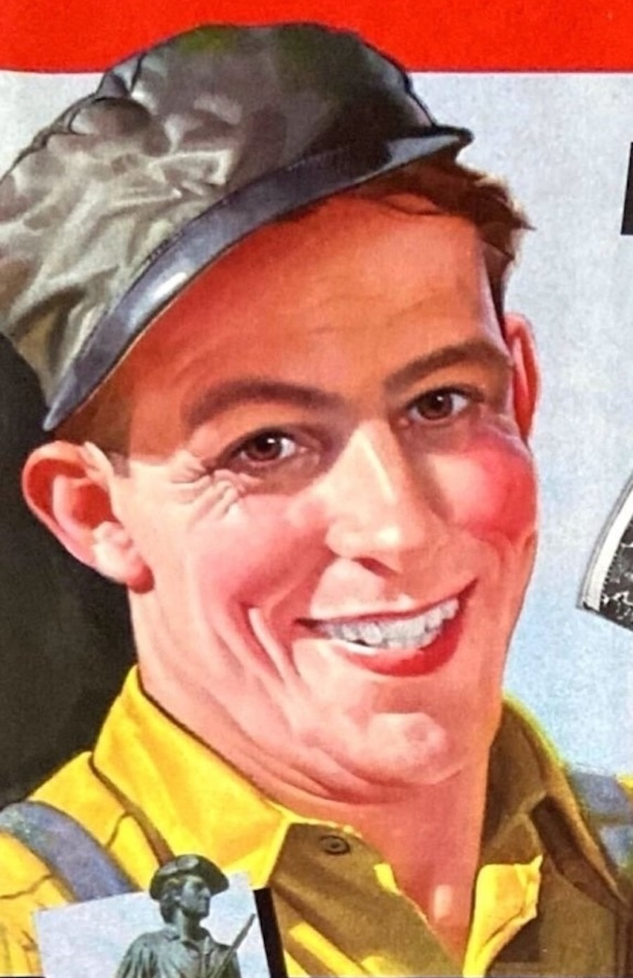 "Wanted- Fighting Dollars. Make Every Pay-Day Bond-Day" Vintage WWII Defense Bonds Poster, 1942