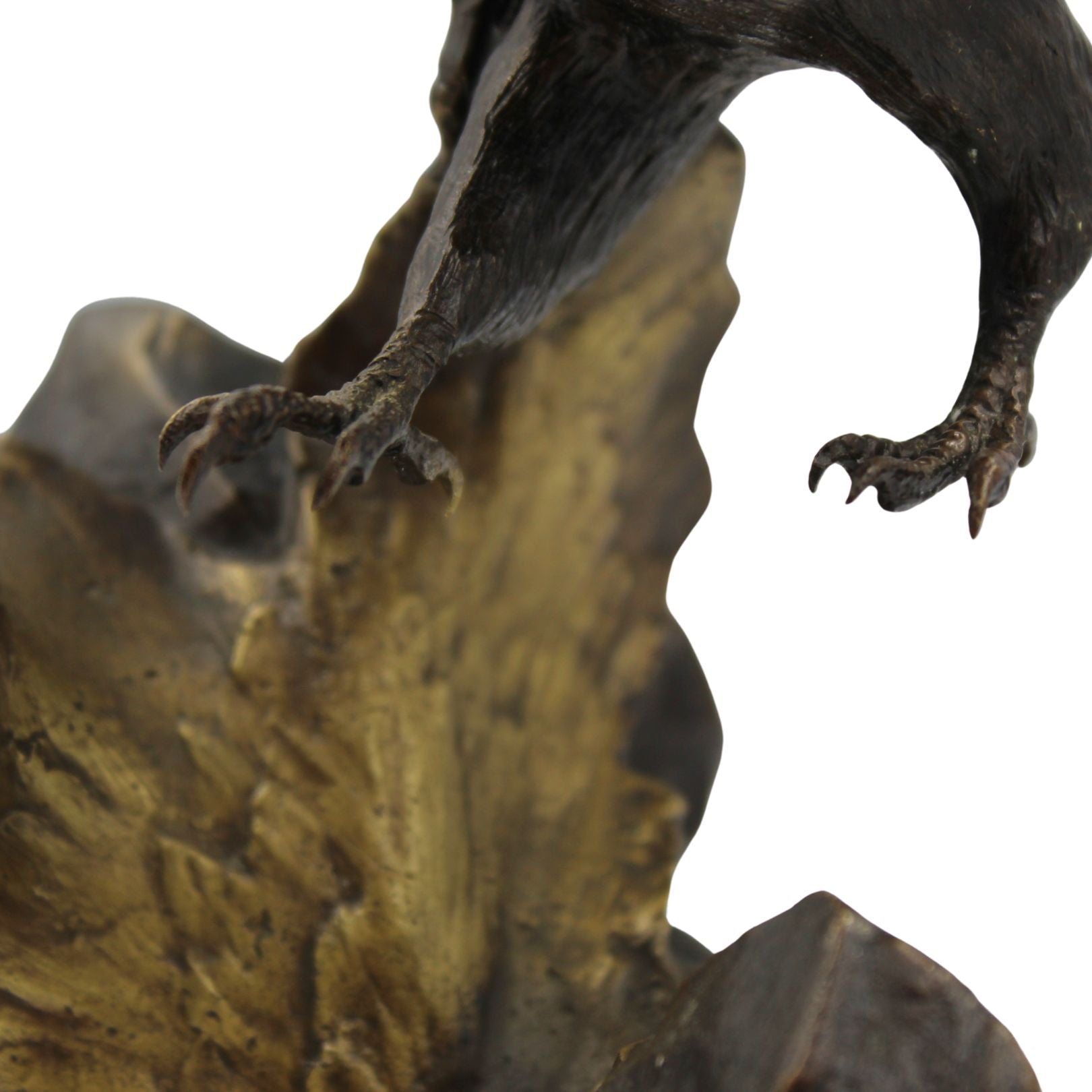 "Wings of Glory" Bronze Eagle Sculpture by Ronald Van Ruyckevelt, 1990 - The Great Republic