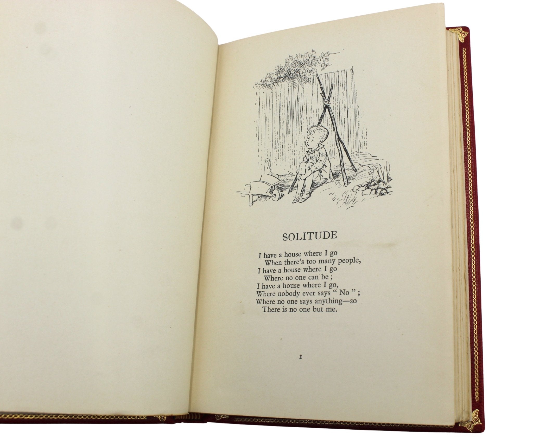 Winnie the Pooh by A. A. Milne, UK First Editions, 4 Volume Set, 1925 - 1929, with Tipped - in Signed Letter by Milne, 1927 - The Great Republic