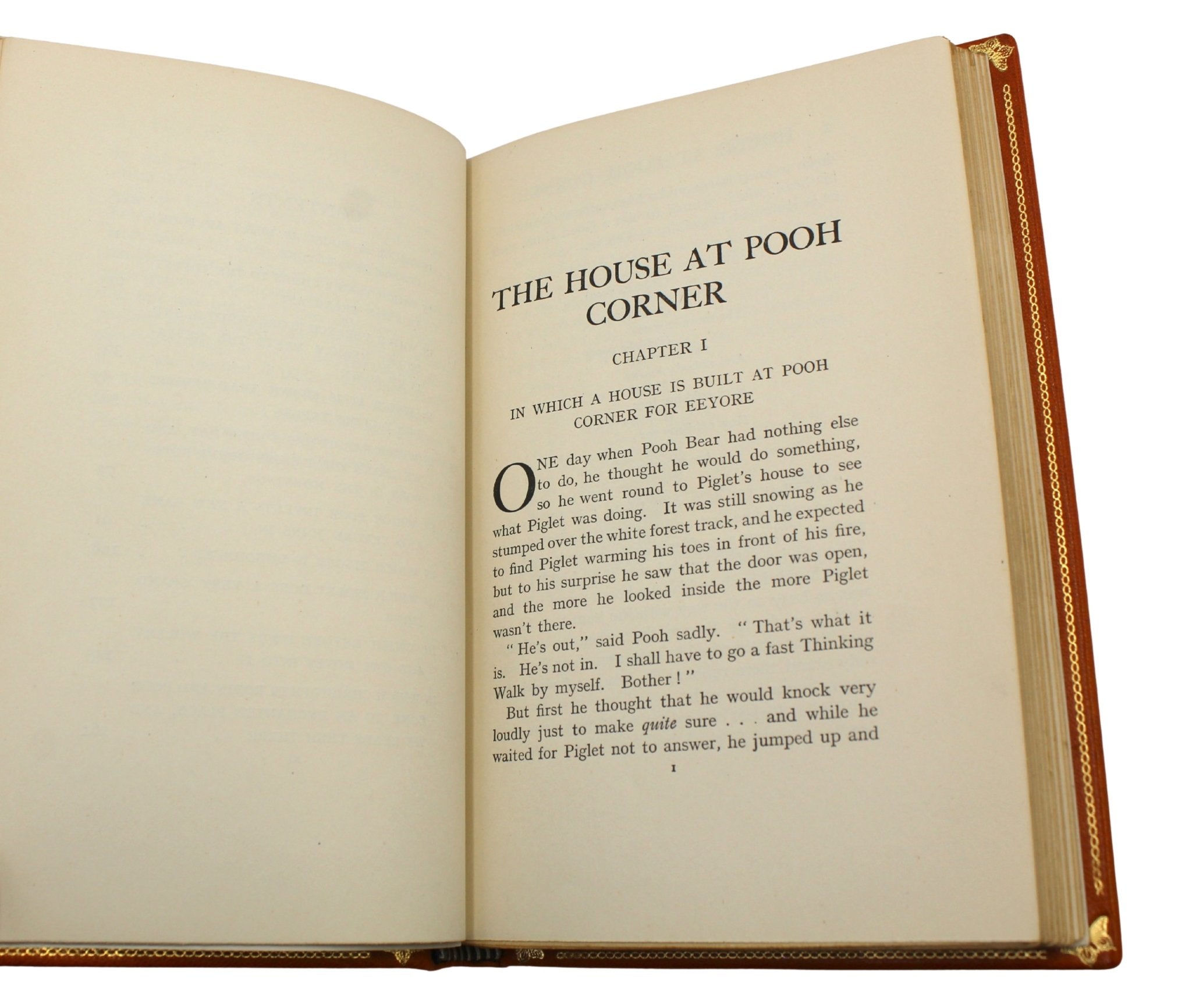 Winnie the Pooh by A. A. Milne, UK First Editions, 4 Volume Set, 1925 - 1929, with Tipped - in Signed Letter by Milne, 1927 - The Great Republic