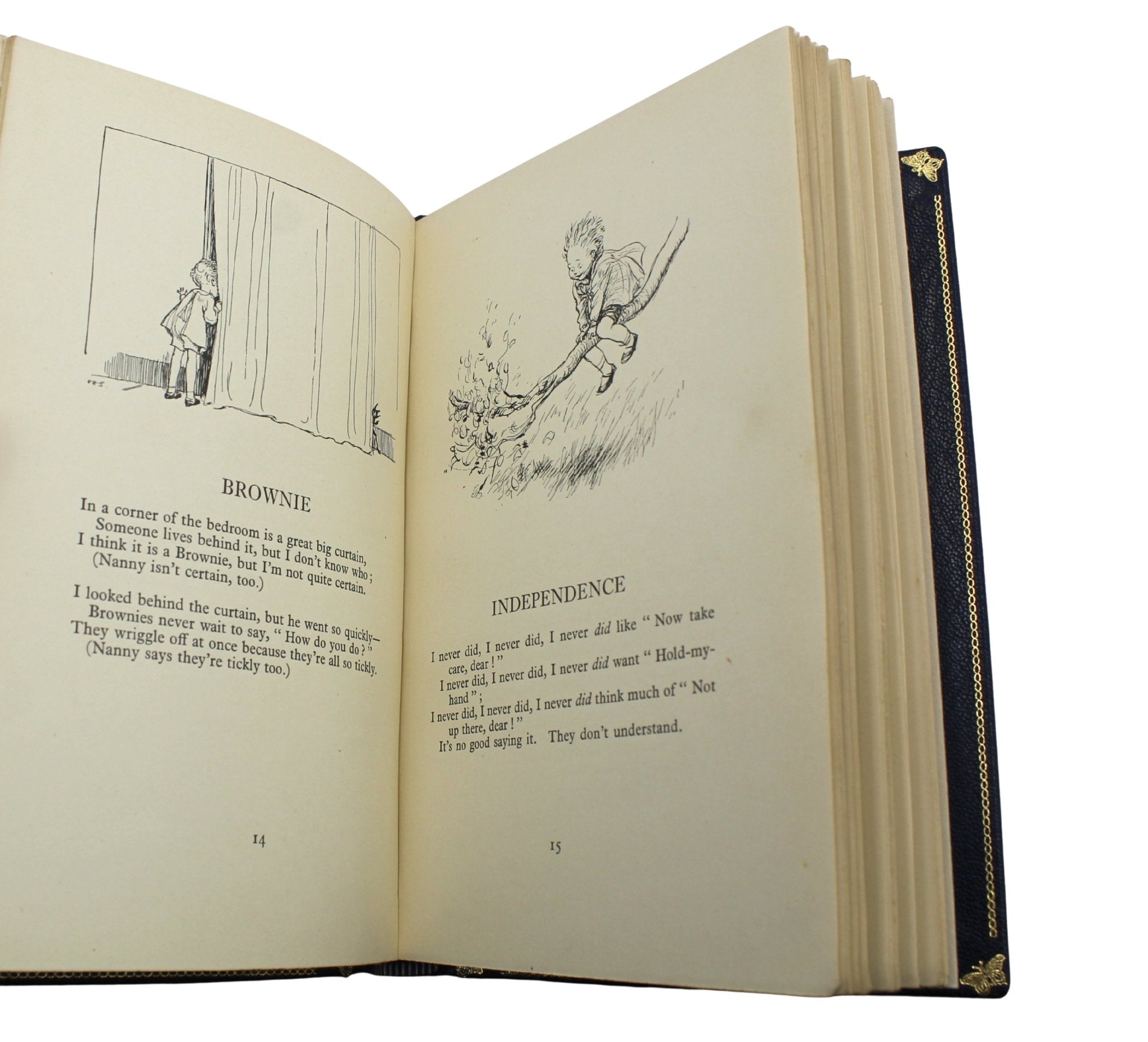 Winnie the Pooh by A. A. Milne, UK First Editions, 4 Volume Set, 1925 - 1929, with Tipped - in Signed Letter by Milne, 1927 - The Great Republic