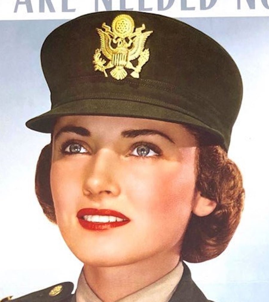 "You are Needed Now. Join the Army Nurse Corps" Vintage WWII Army Recruitment Poster by Ruzzie Green, 1943 - The Great Republic