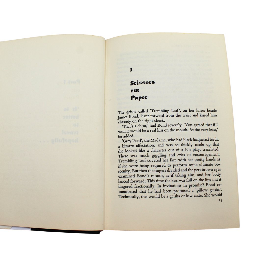 You Only Live Twice by Ian Fleming, First Edition, in Original Dust Jacket, 1964 - The Great Republic
