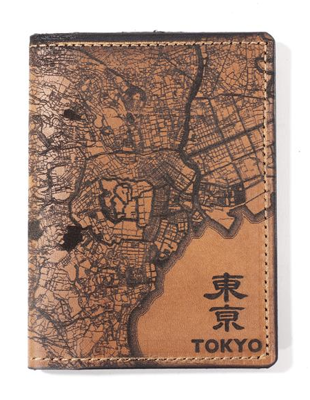 City Map Passport Wallet