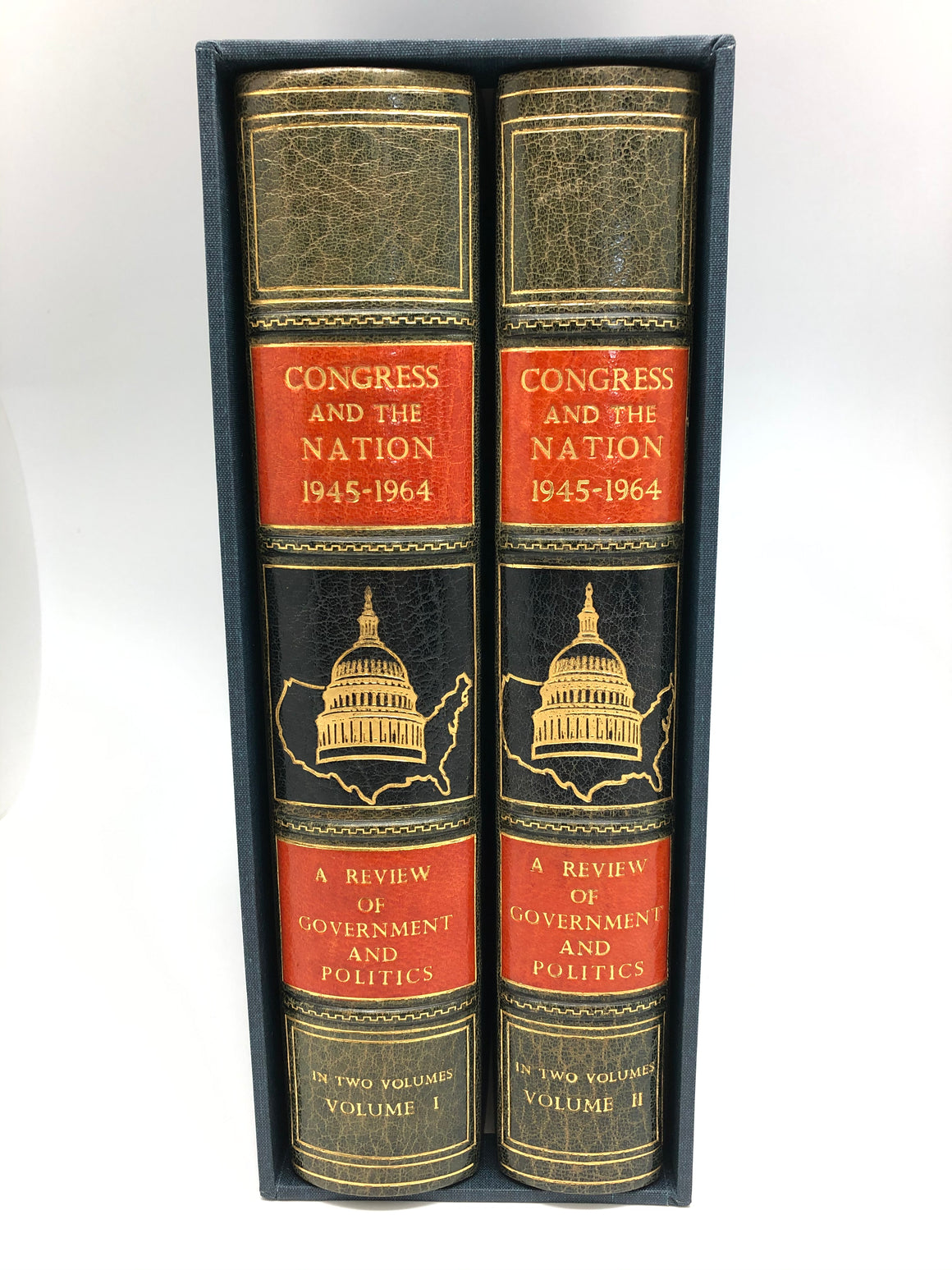 Congress and the Nation 1946-1964: A Review of Government and Politics, Published by the Congressional Quarterly Service, Two Volume Set