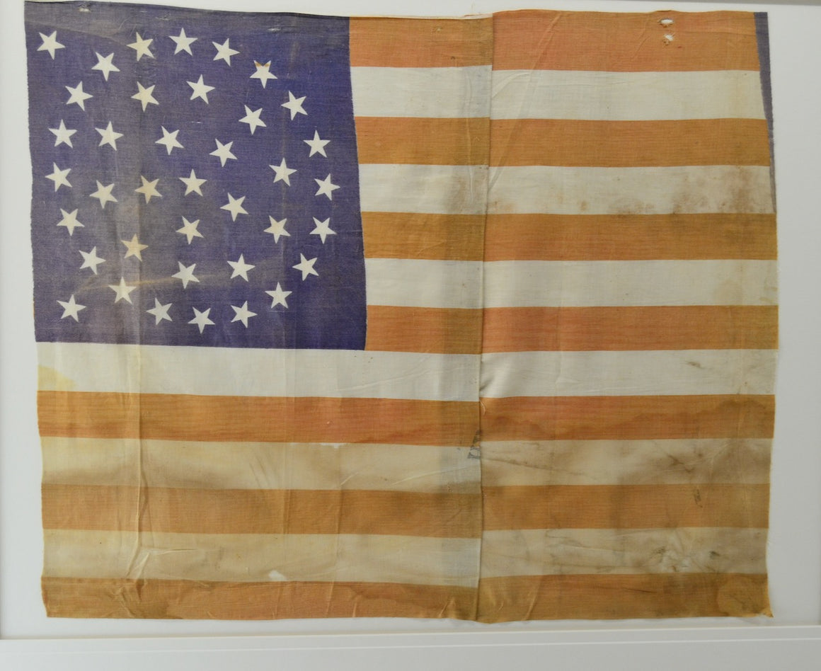 38-Star Medallion Pattern Flag, Celebrating Colorado Statehood