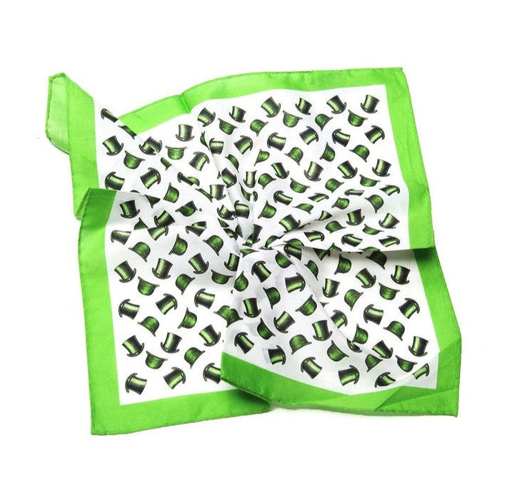 Green Hats Artisan Pocket Square - The Great Republic