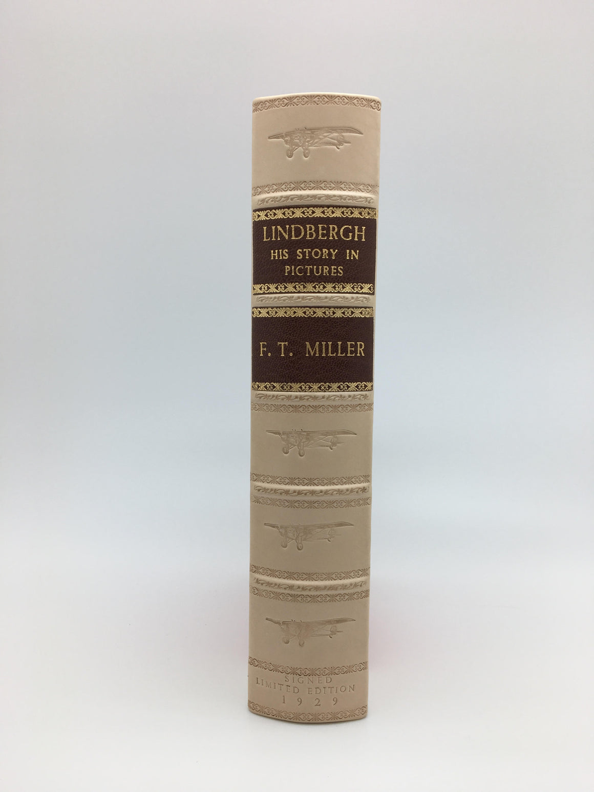 Lindbergh: His Story in Pictures by Francis Trevelyan Miller, Signed Collector's Edition, 1929