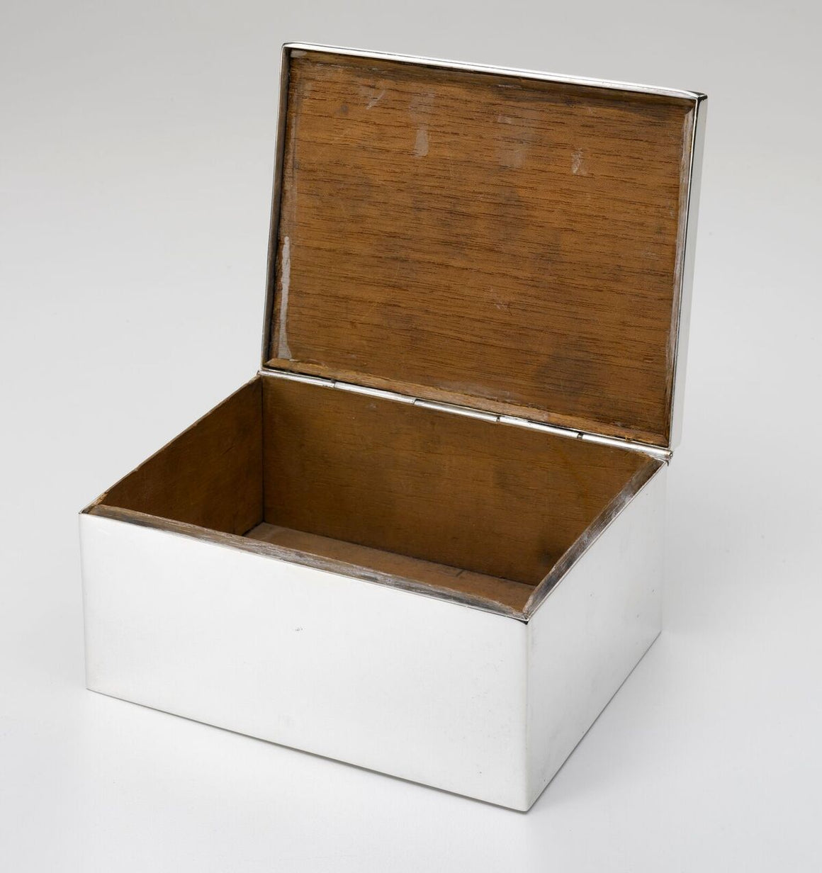 Hallmarked Silver Plated Keepsake Box - Sheffield, UK, Circa 1900 - The Great Republic