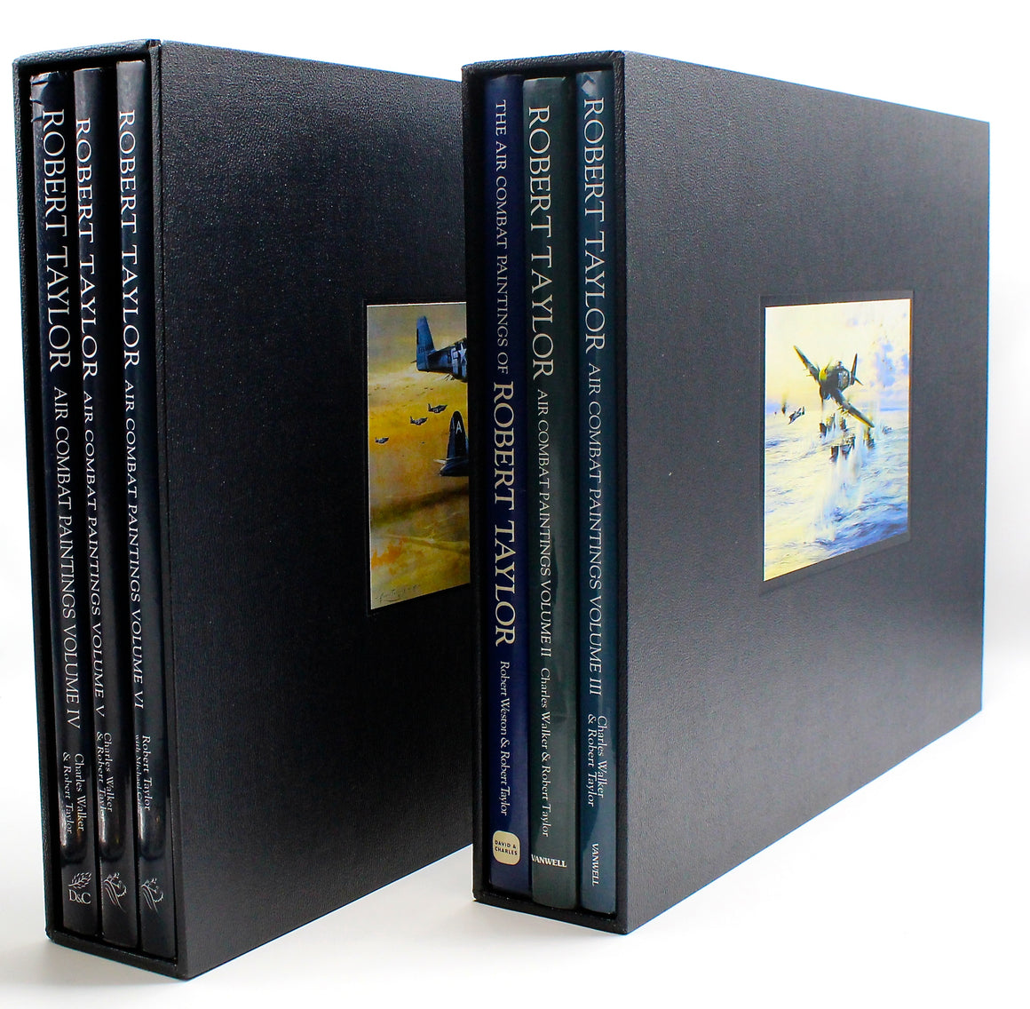 The Air Combat Paintings of Robert Taylor by Charles Walker and Robert Taylor, Six Volume Set