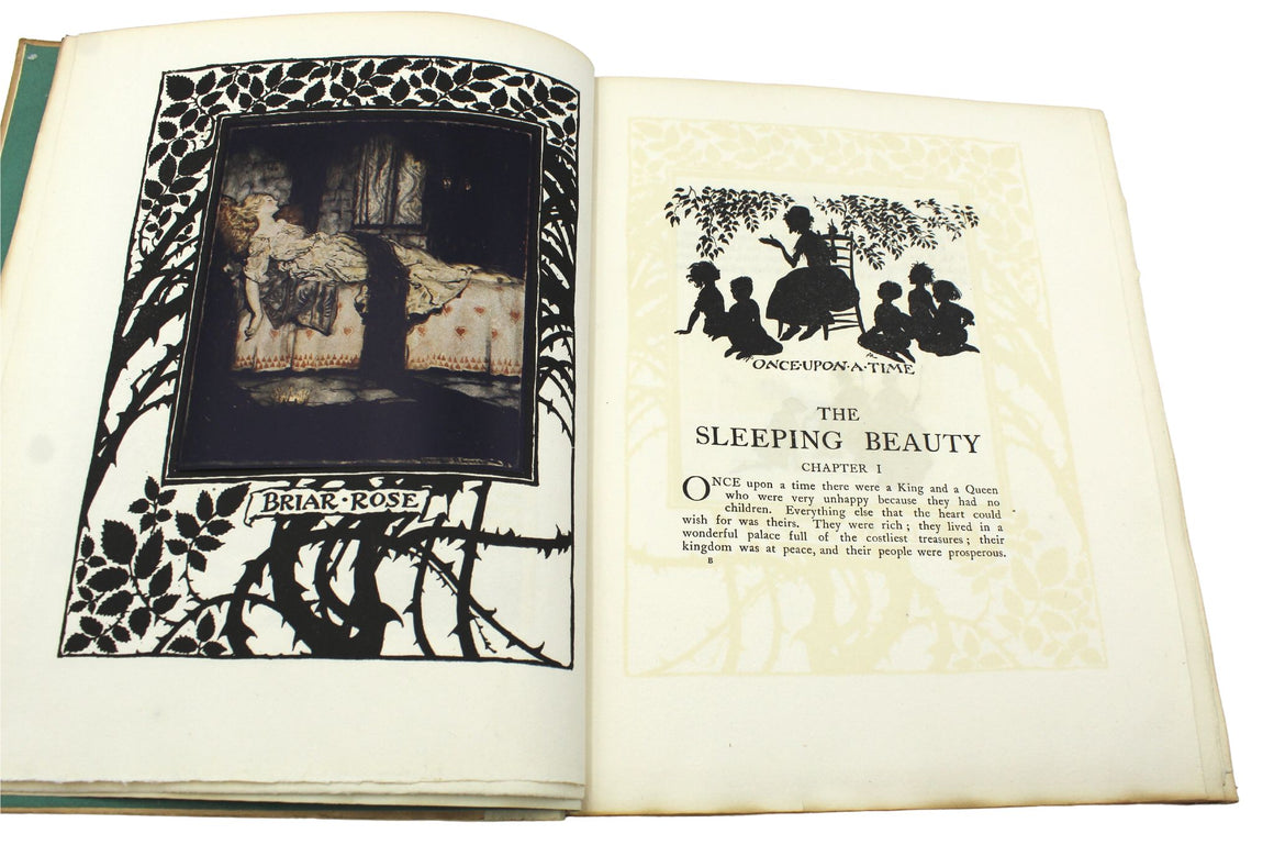 The Sleeping Beauty, Edited by C. S. Evans, Illustrated and Signed by Arthur Rackham, Limited Edition de Luxe, 1920