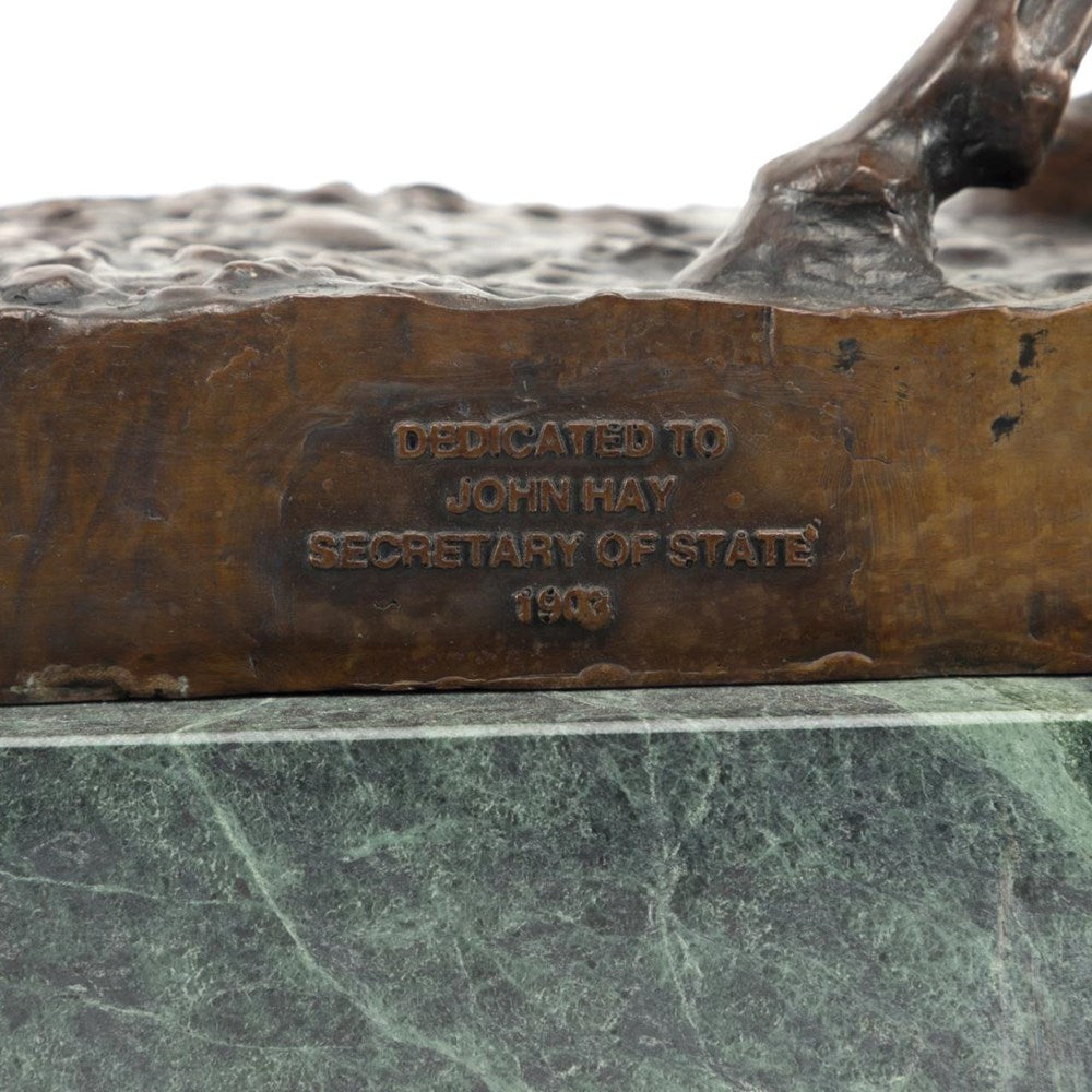 "Bronco Buster" Bronze Sculpture, after Frederic Remington