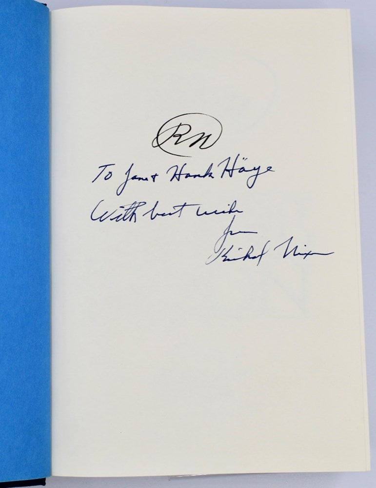 The Memoirs of Richard Nixon by Richard Nixon, Signed and Inscribed, First Edition, 1978