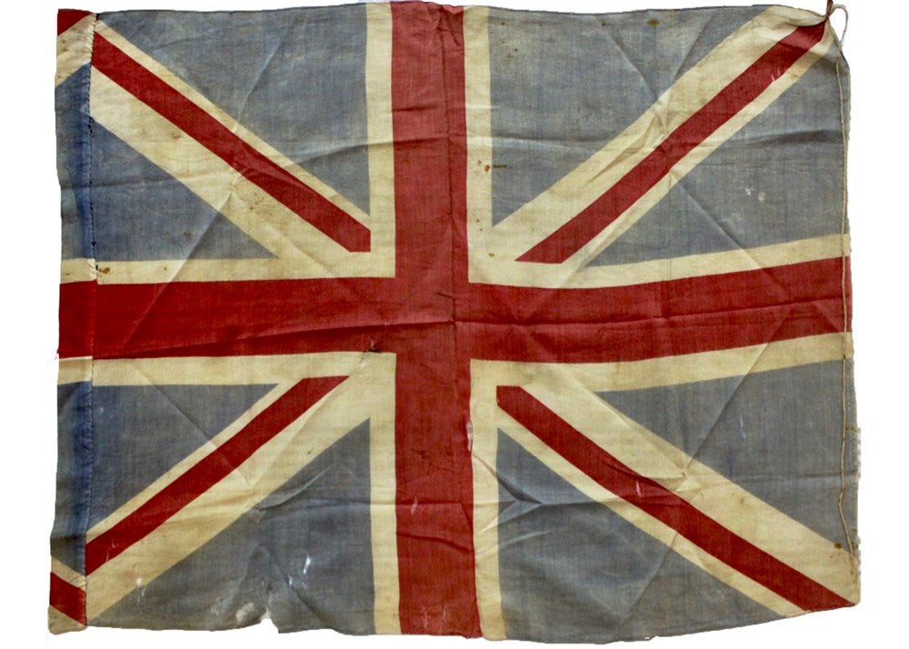 WWI Union Jack Silk Flag, Circa 1918