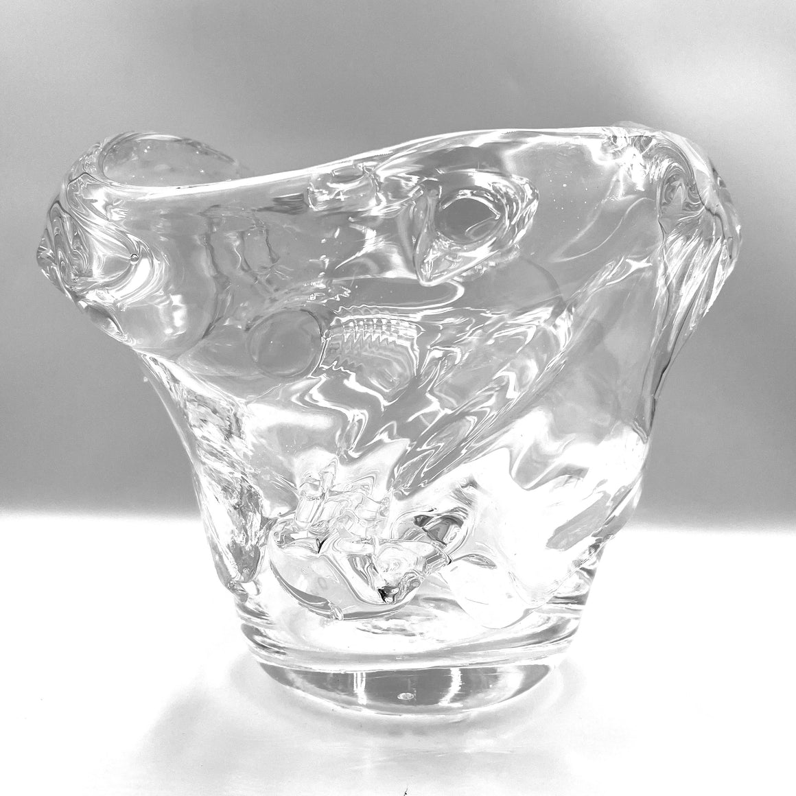 Small Hand Blown Glass Bowl