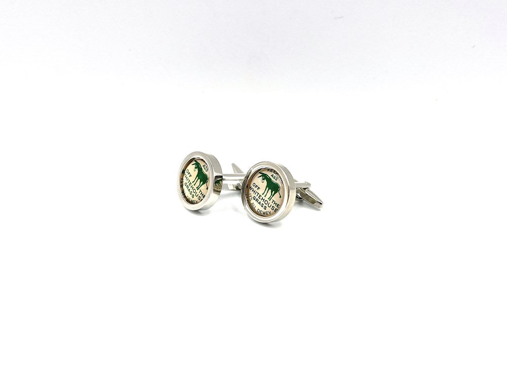 Off The White House Grass Campaign Cufflinks