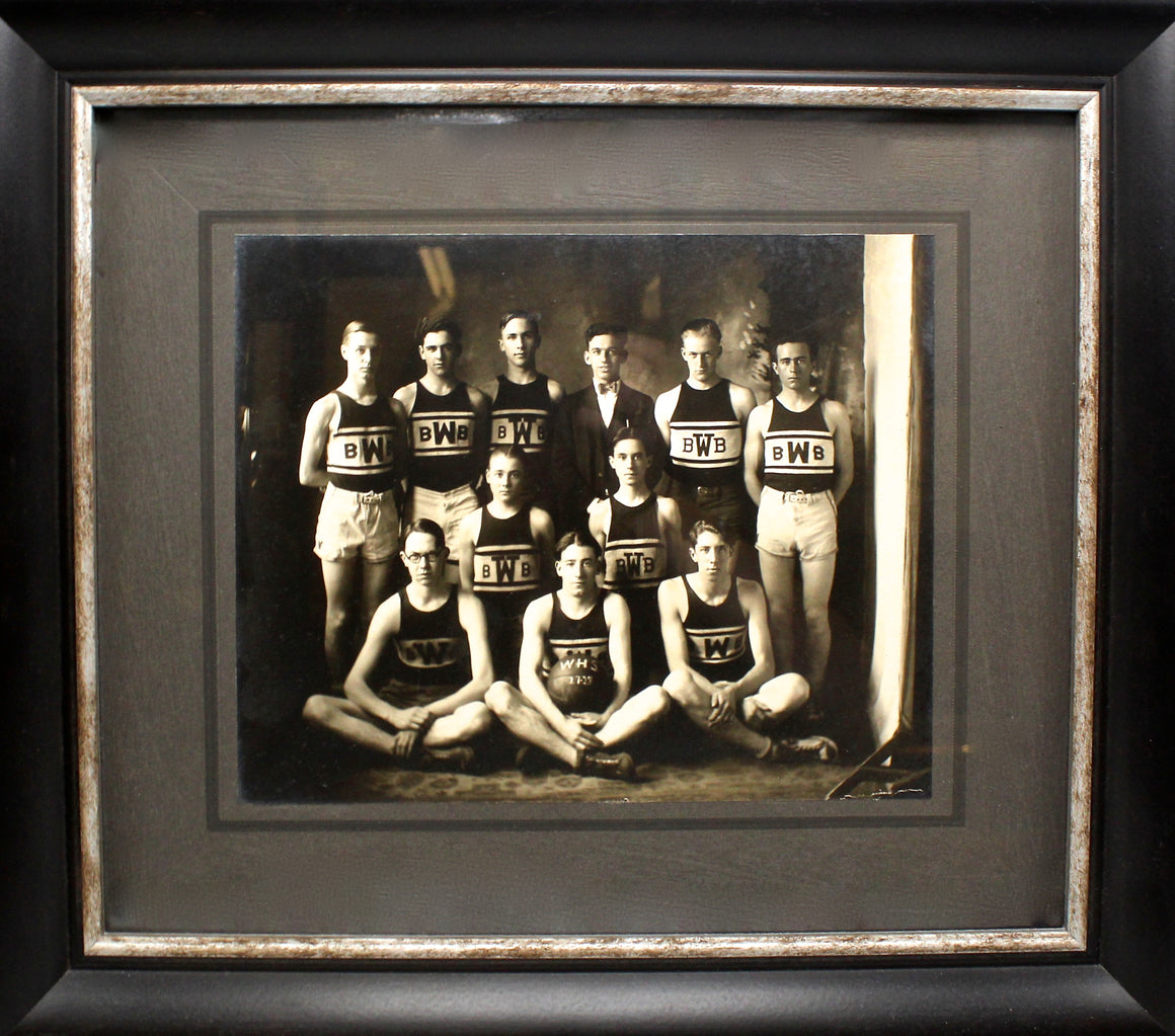 1920s Basketball Team Photograph
