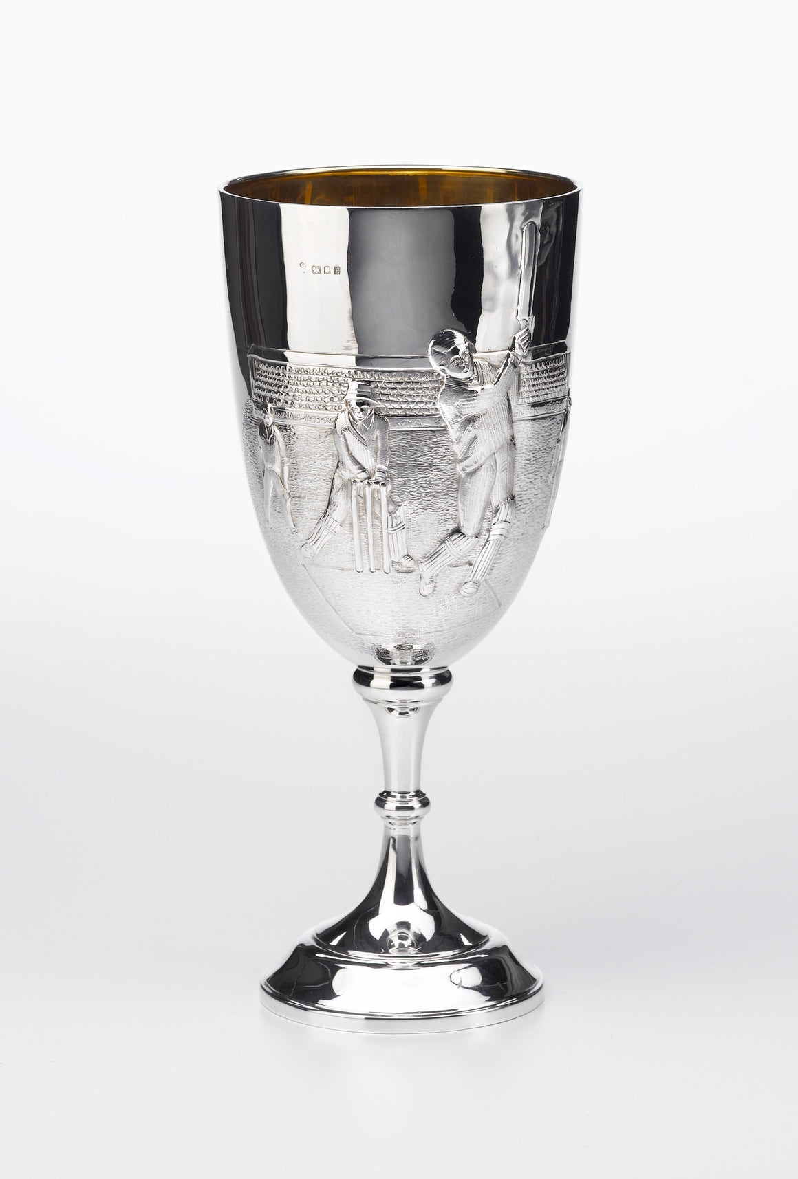 Sterling Silver Cricket Trophy, Circa 1923 - The Great Republic