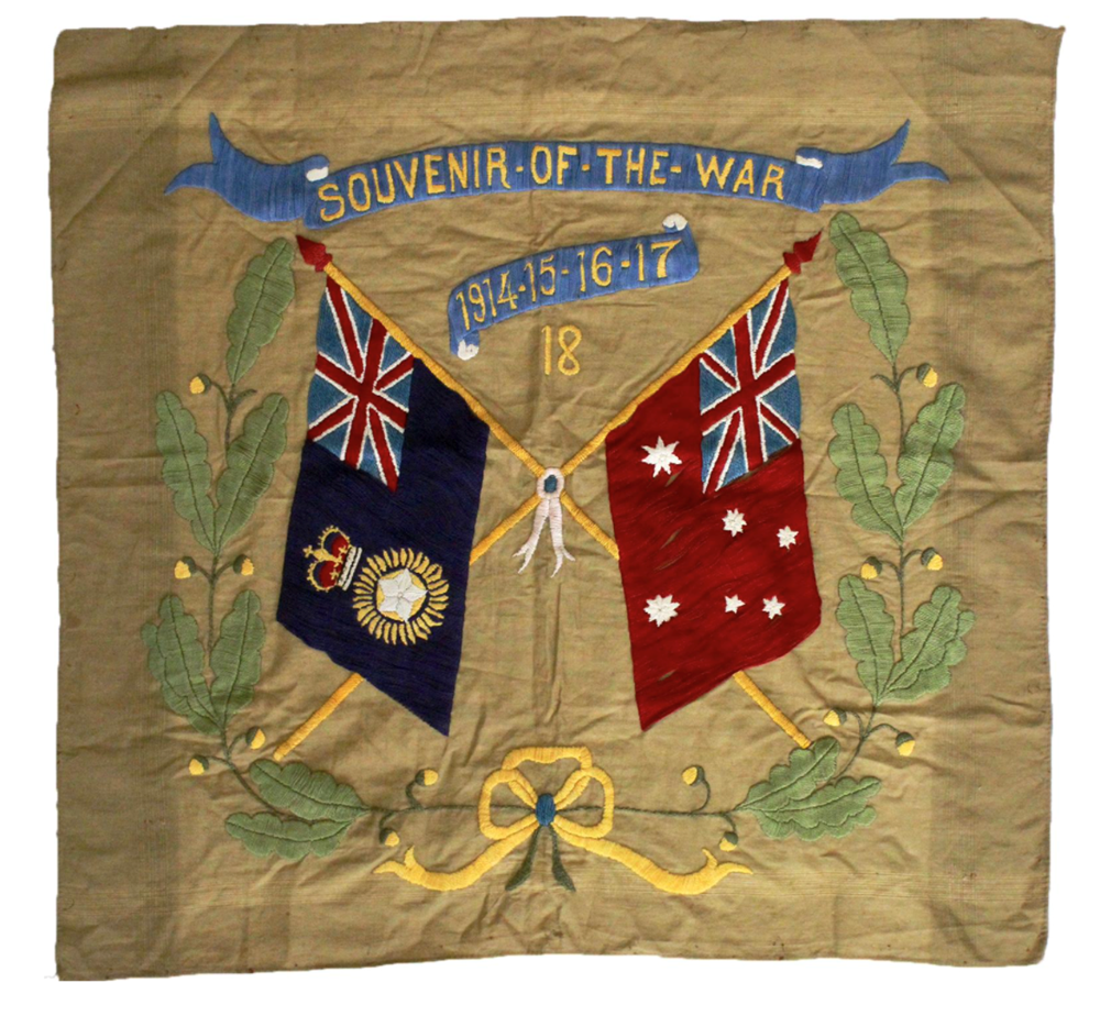 Souvenir of the War 1914-15-16-17-18 Banner